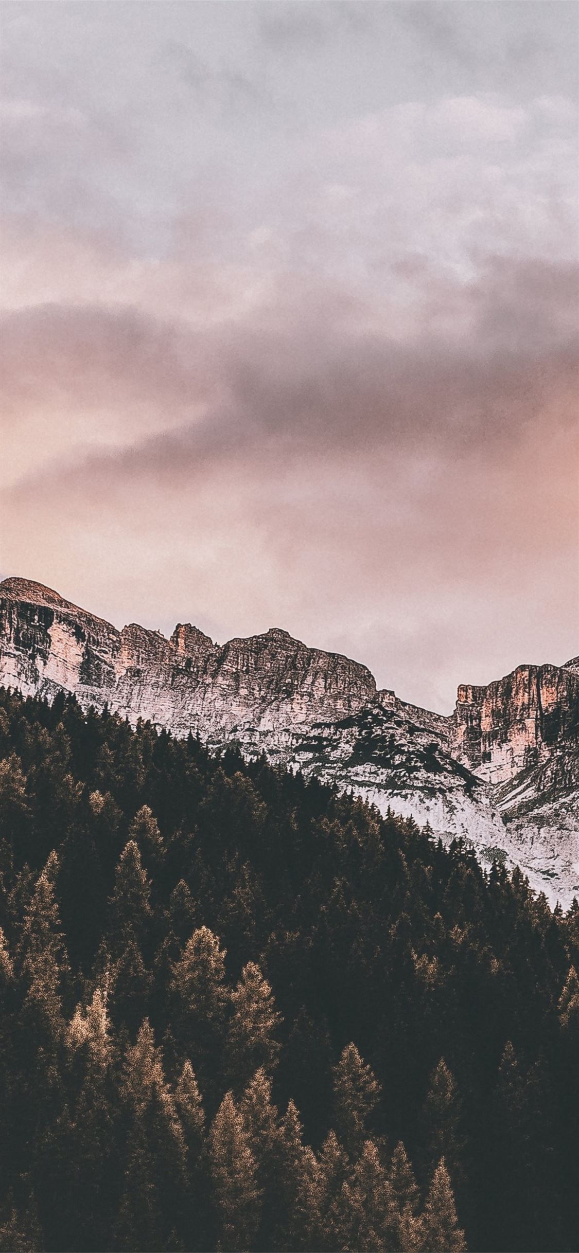 daylight rocky mountain landscape iPhone X Wallpaper Free Download