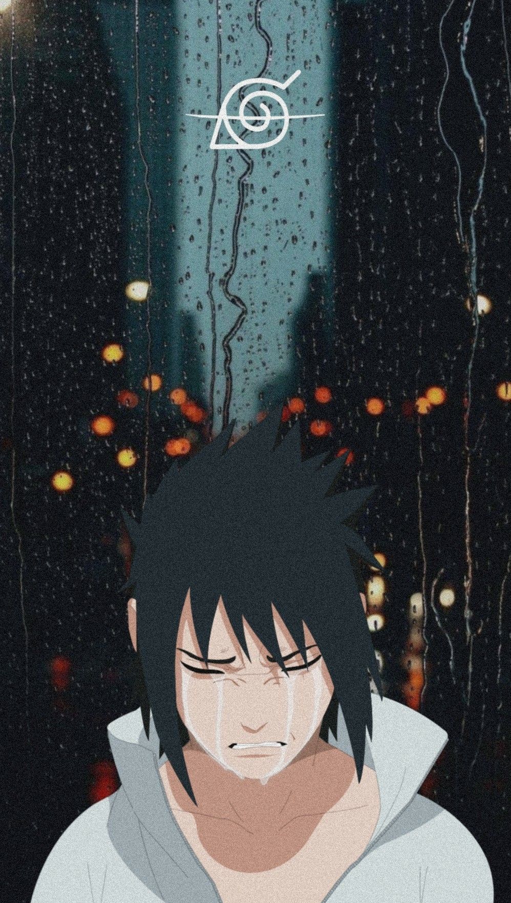Sad sasuke phone wallpaper I made for my phone! - Sasuke Uchiha