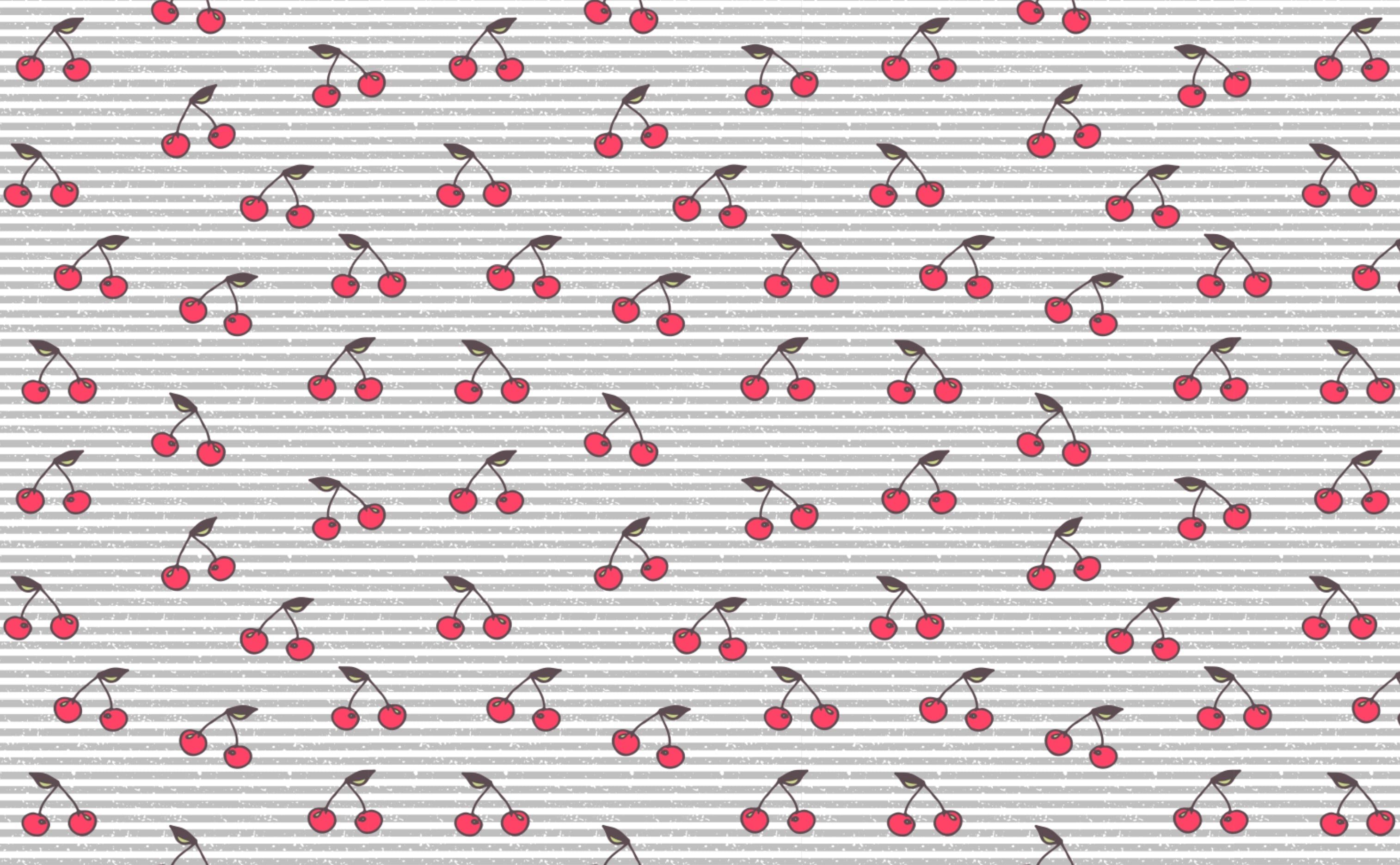 Cute Cherries Wallpaper for Walls