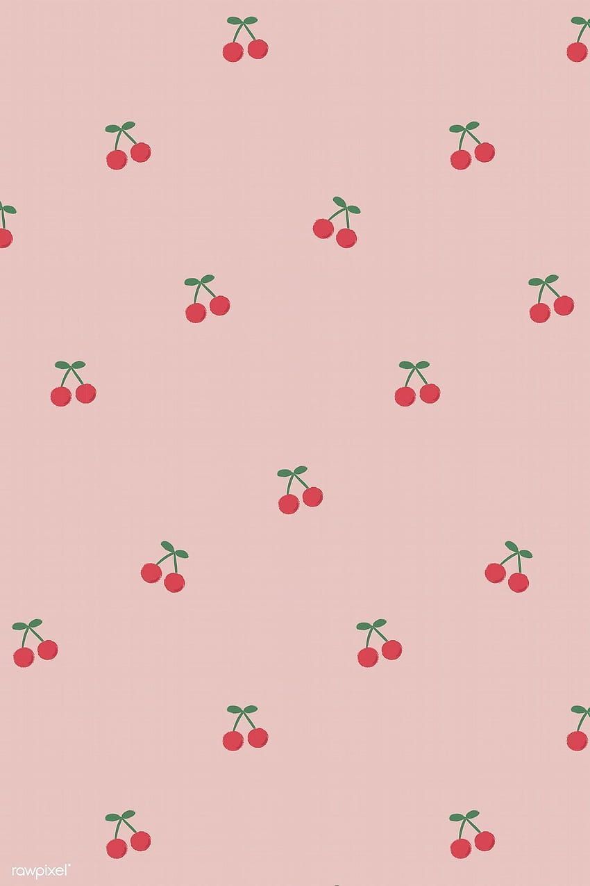 Cream, Cute Cherry Aesthetic HD phone wallpaper