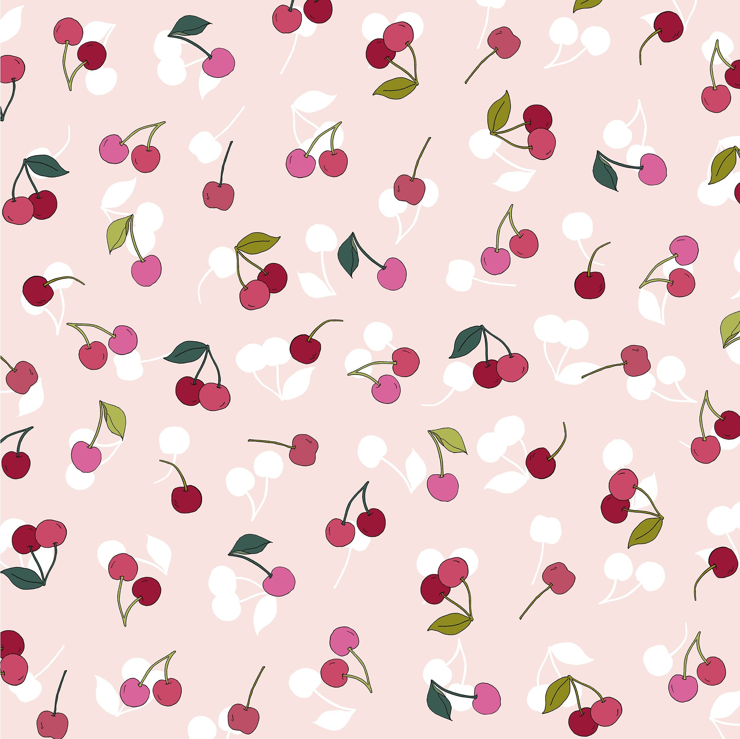 Cherry blossom fabric by the yard - Cherry