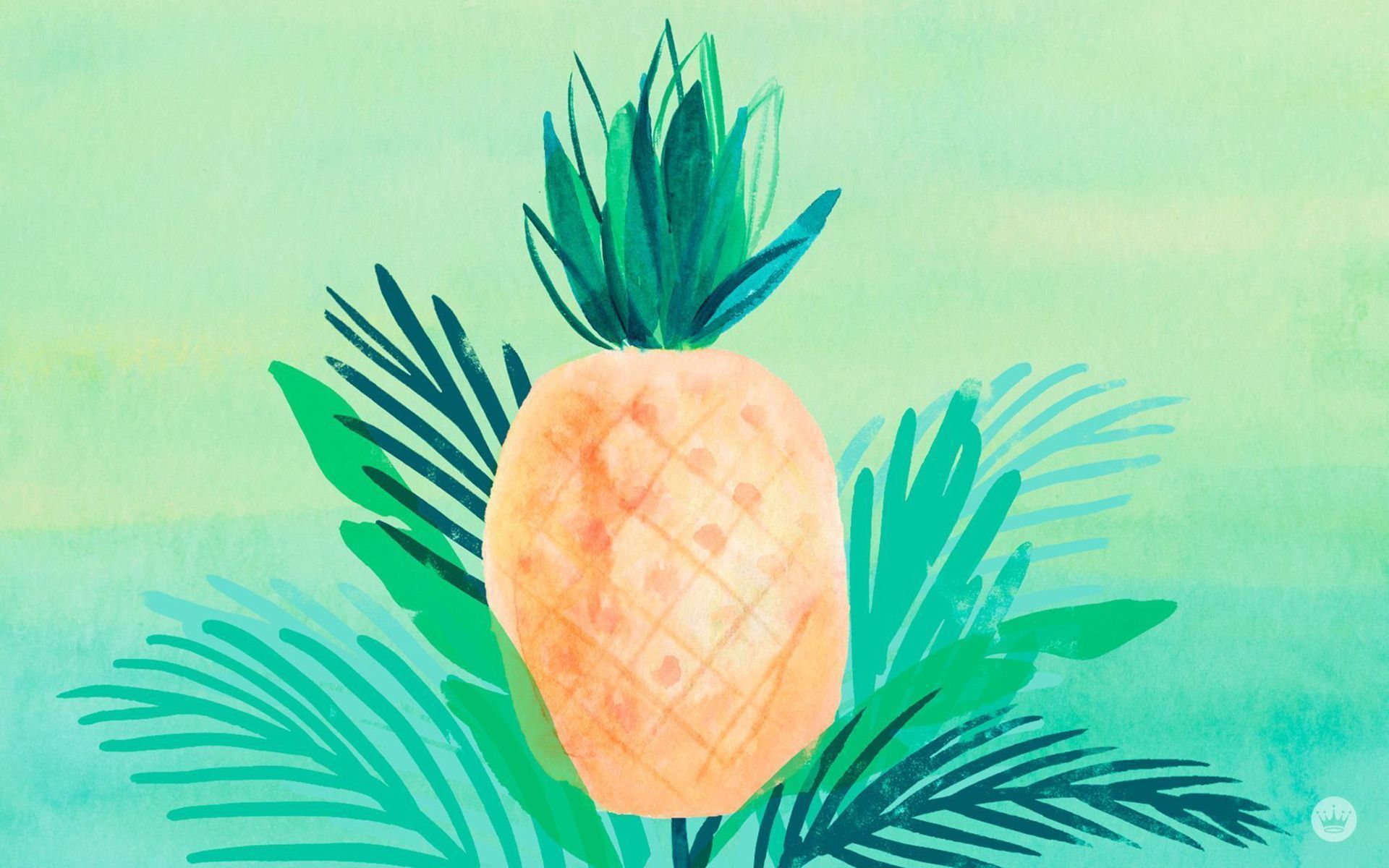Aesthetic Pineapple Wallpaper for PC Free Download