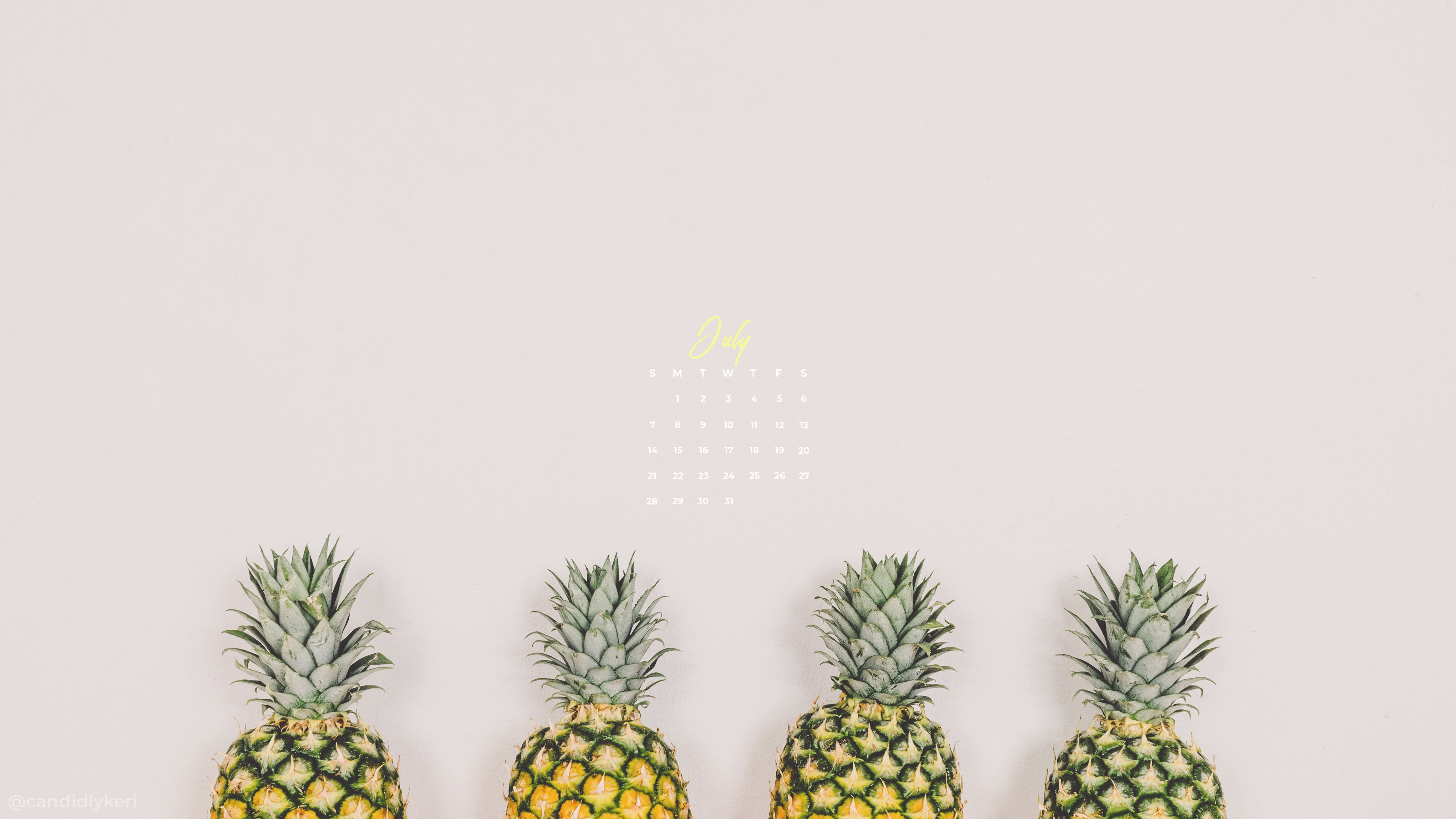 Easy Pineapple Wallpaper