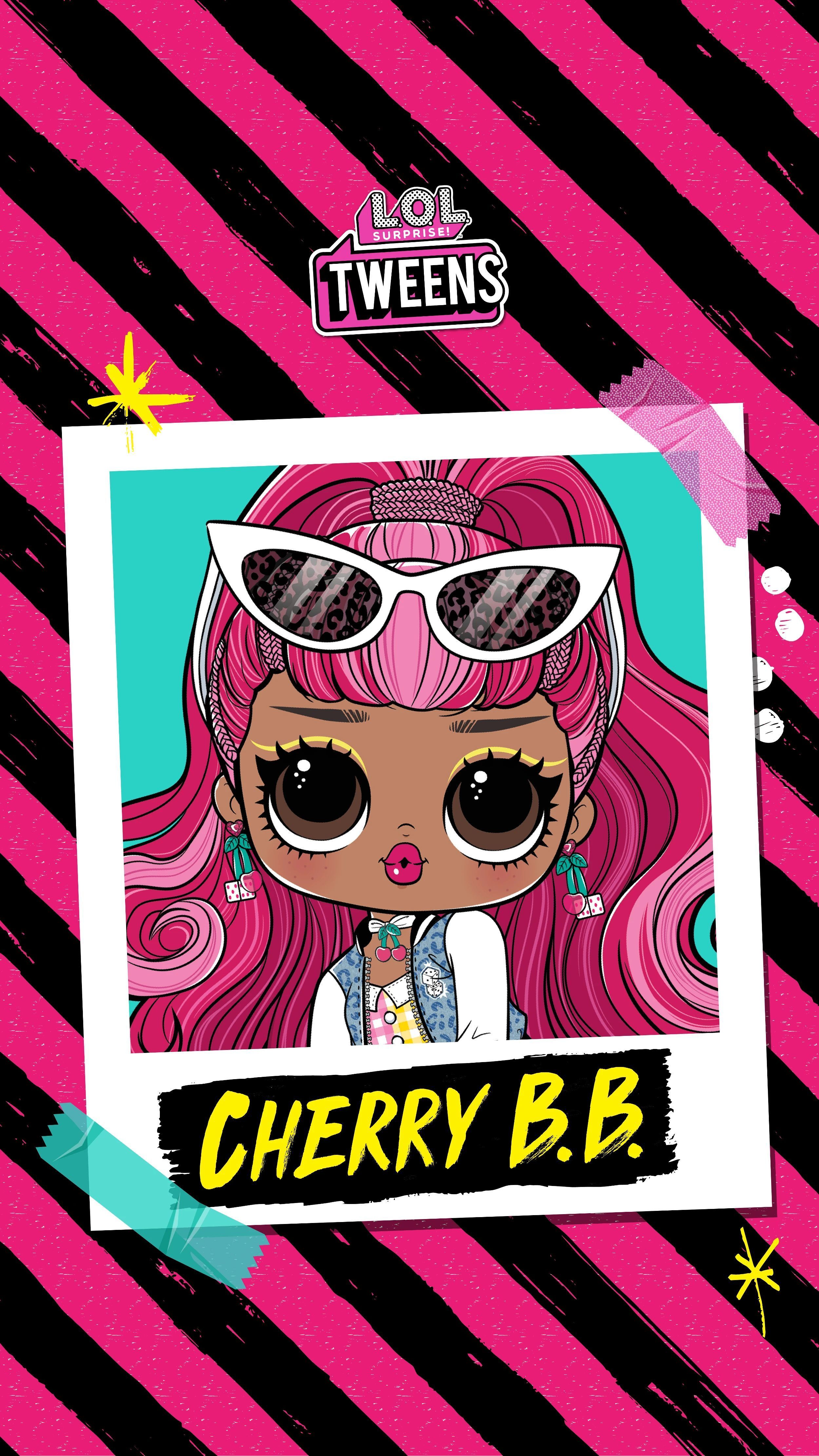 Cherry B.B. is a fashionista with a love for bling and all things pink. - Cherry