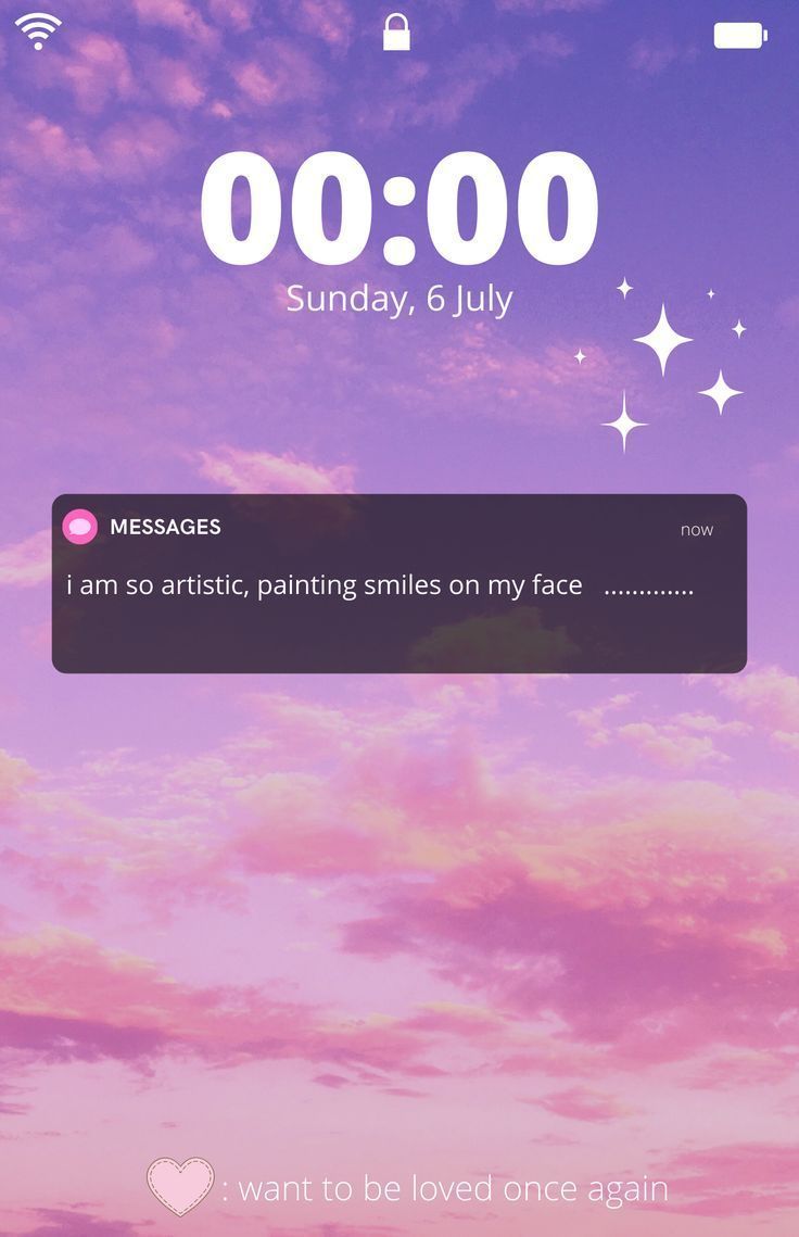 phone notification aesthetic wallpaper. Aesthetic wallpaper, Wallpaper, Want to be loved