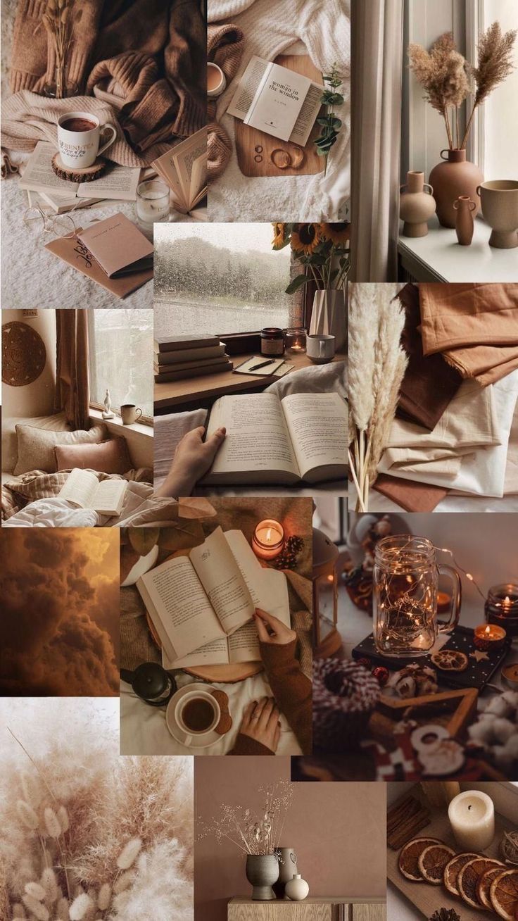 Autumn Collage Aesthetic Wallpaper : Neutral Autumn Mood I Take You. Wedding Readings. Wedding Ideas