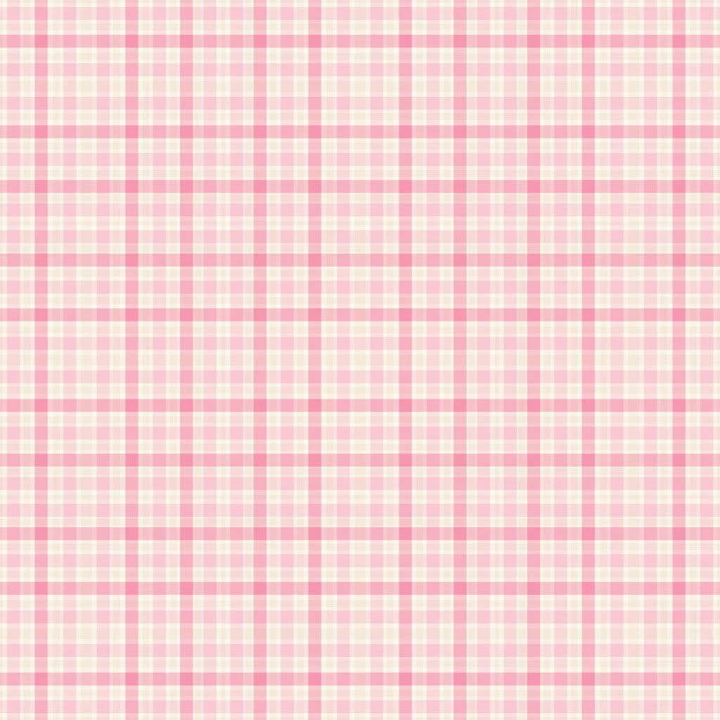 Pink Plaid Wallpaper