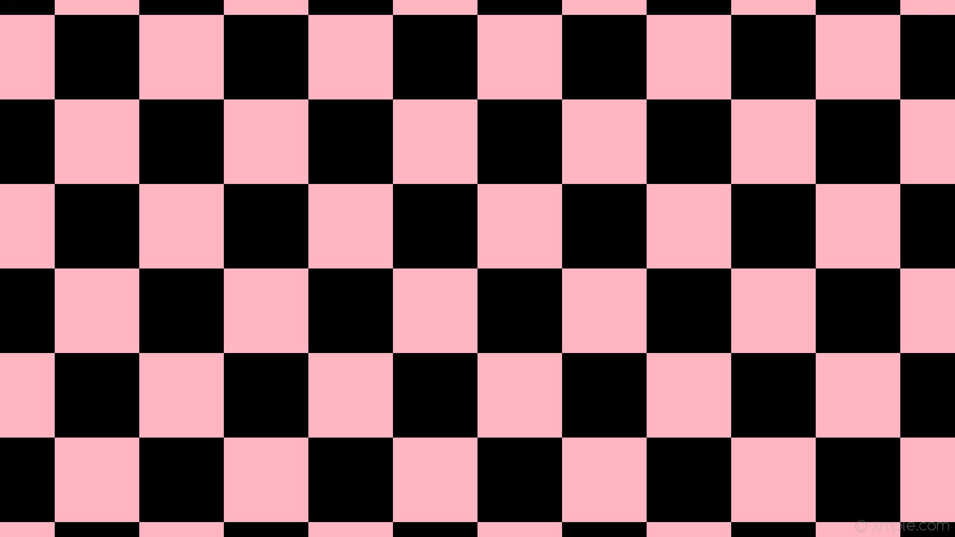 A pink and black checkered pattern - Checkered