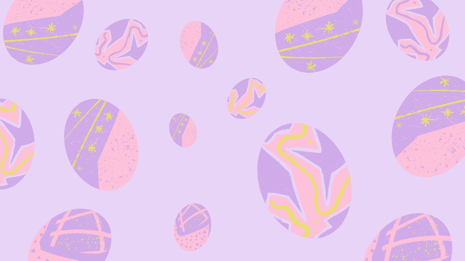 Easter Zoom virtual background