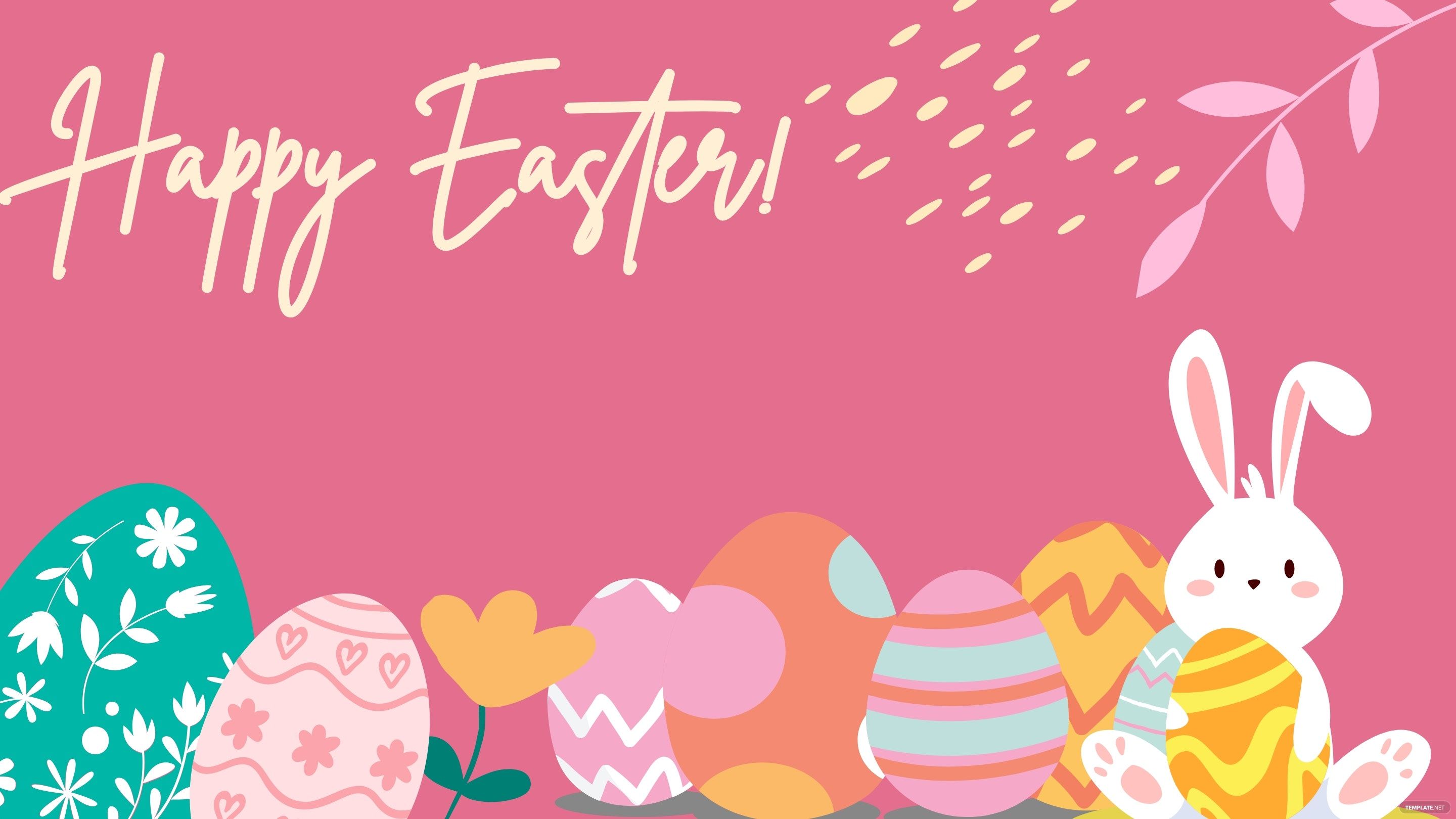 Free Easter Background, Illustrator, JPG, PSD, PNG, PDF, SVG