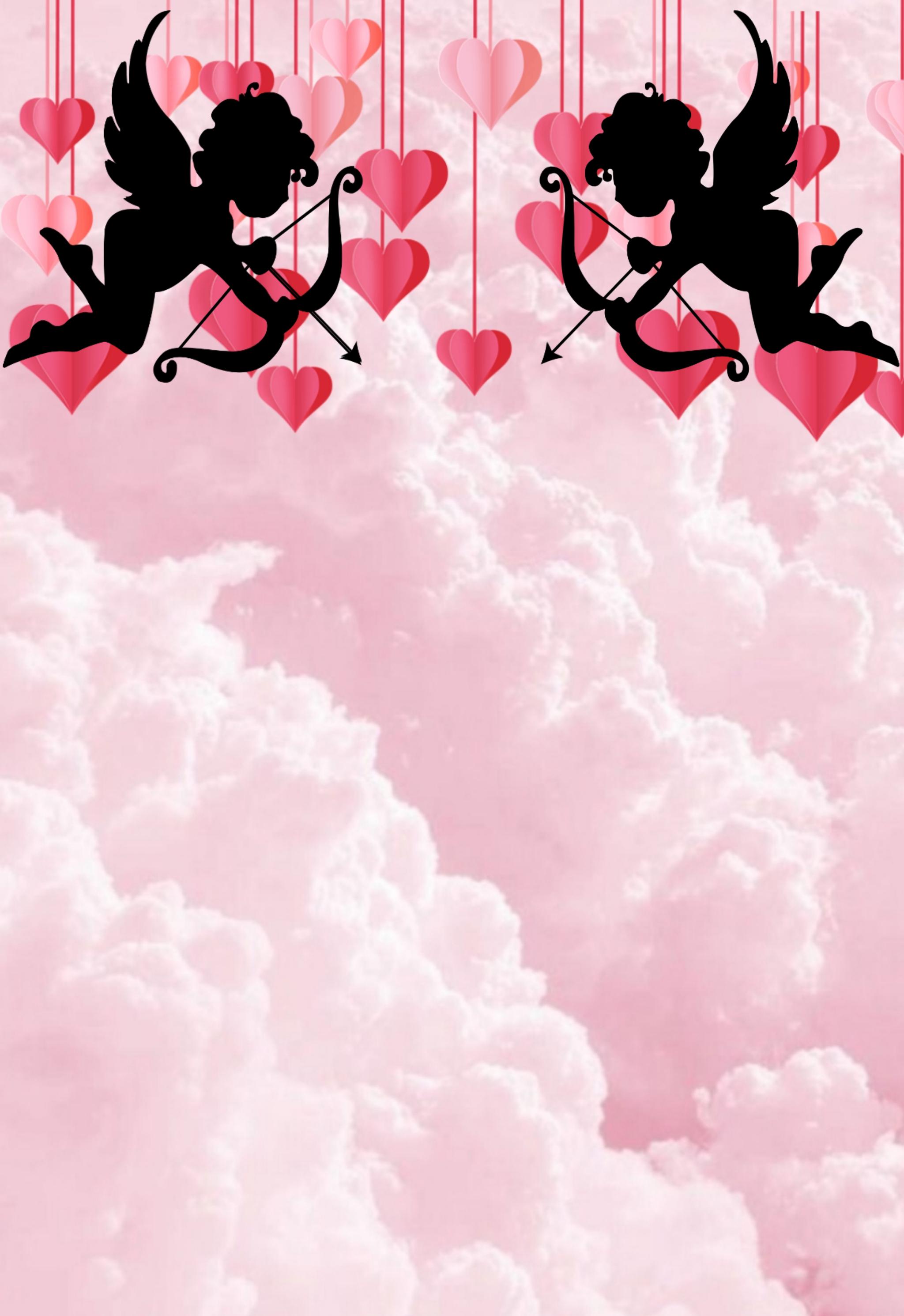 A couple of cupid's are flying in the clouds - Lovecore, Cupid