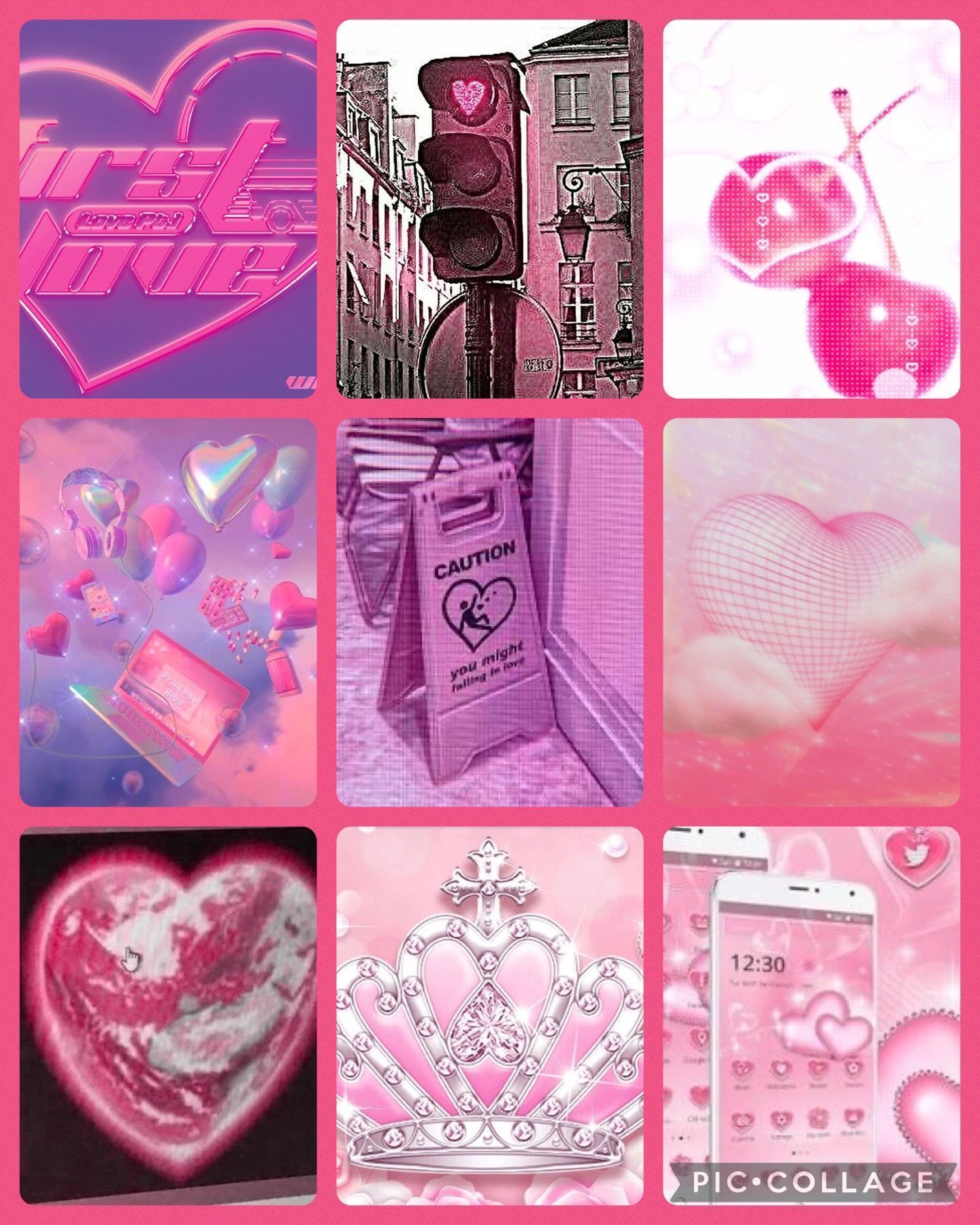 Pink aesthetic background for phone or desktop. - Lovecore, webcore