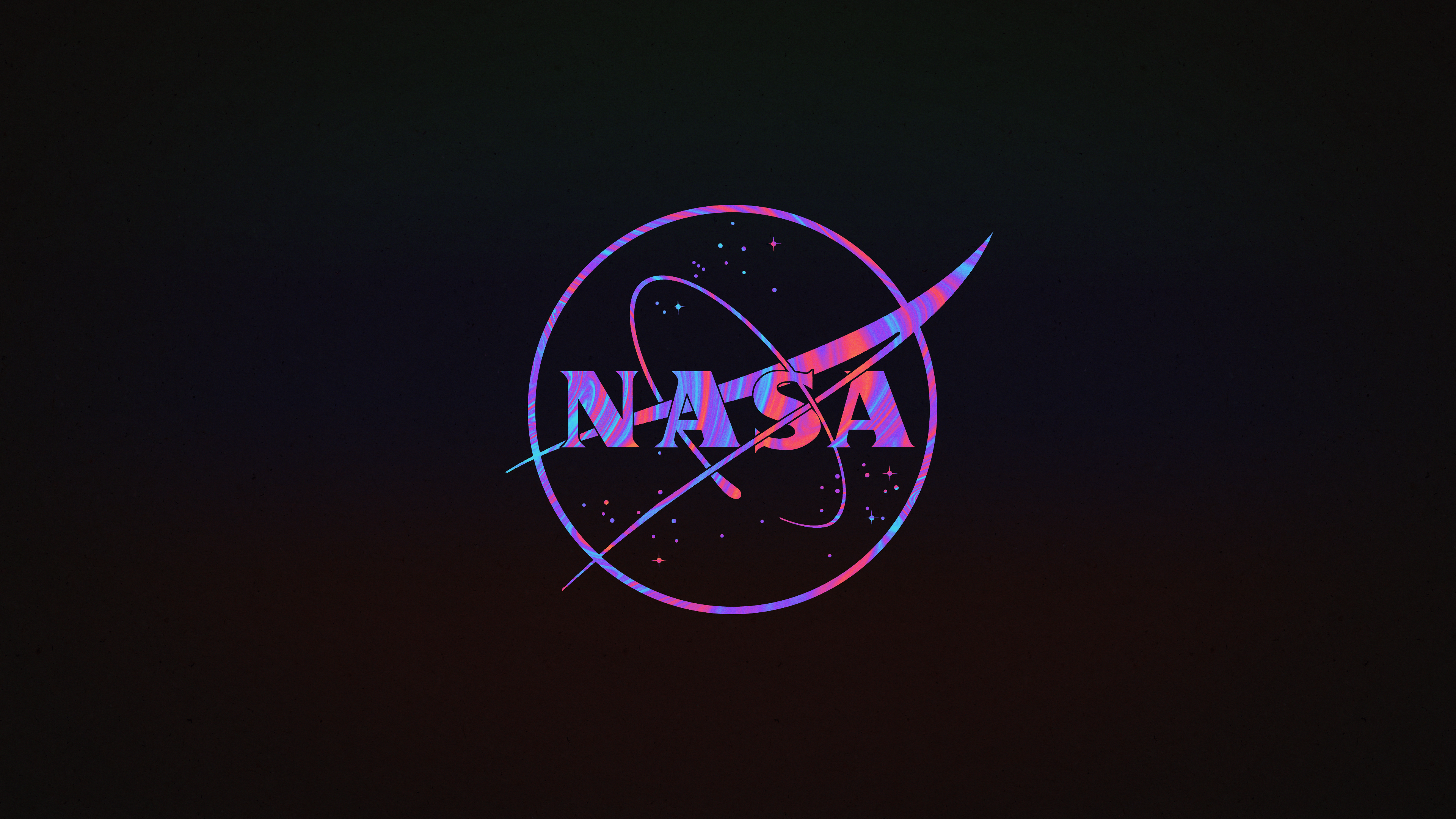 NEON NASA WallPaper [3840 x 2160]
