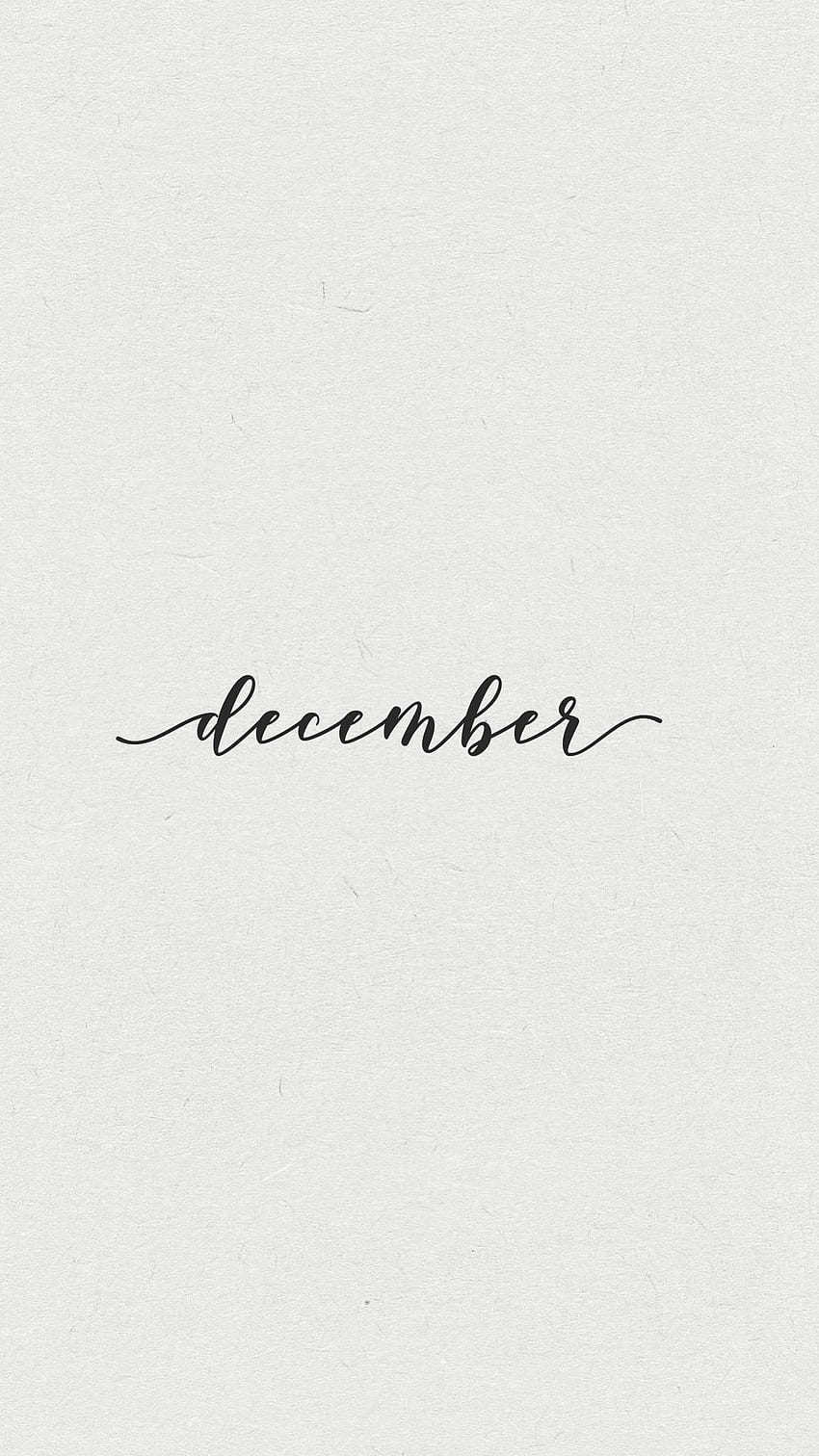 The word december written in black and white - Calligraphy, December