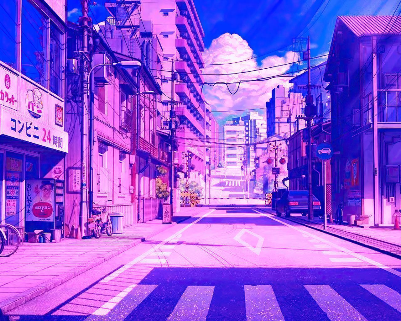 Japenese Street 4k 1280x1024 Resolution HD 4k Wallpaper, Image, Background, Photo and Picture