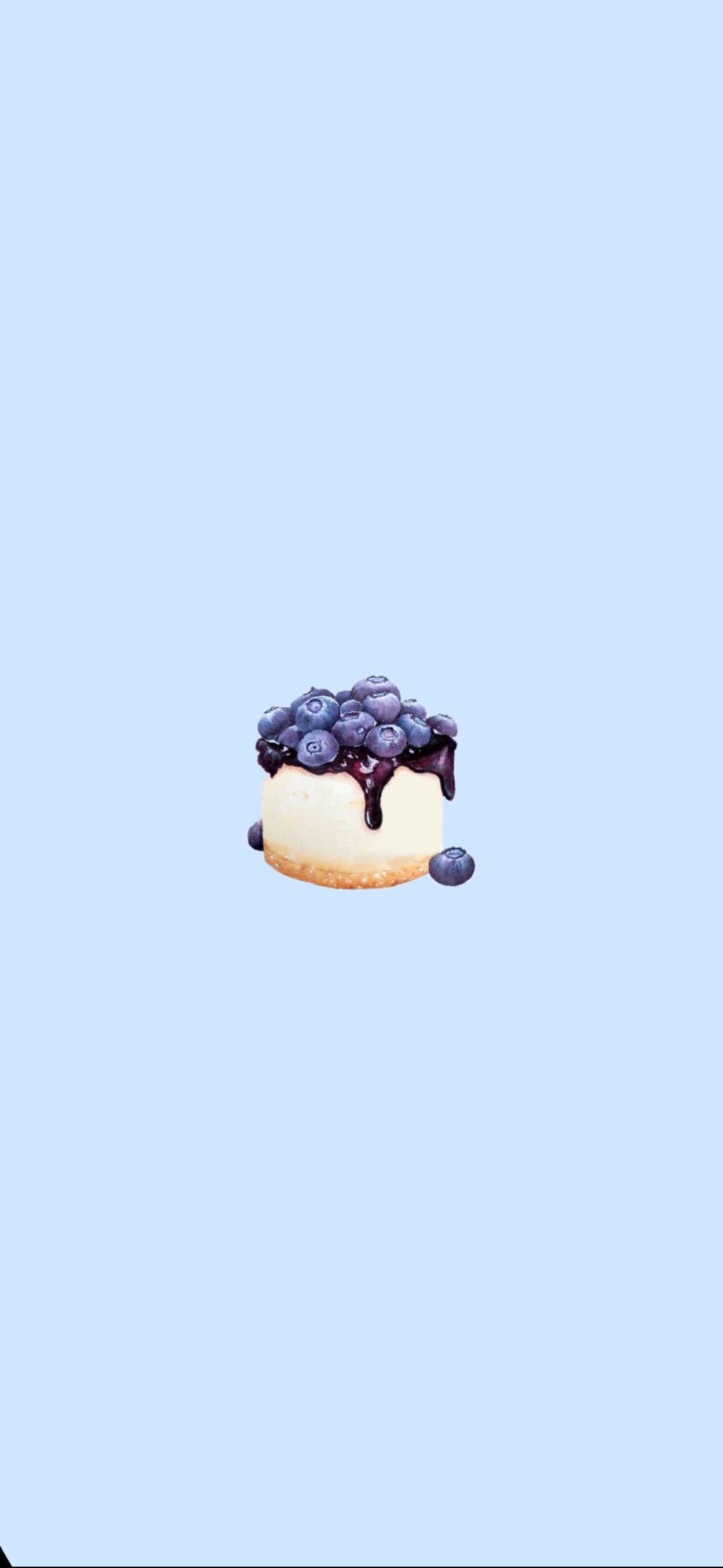 cute blue blueberry cake iPhone wallpaper. Cake wallpaper, Best iphone wallpaper, Pretty wallpaper iphone
