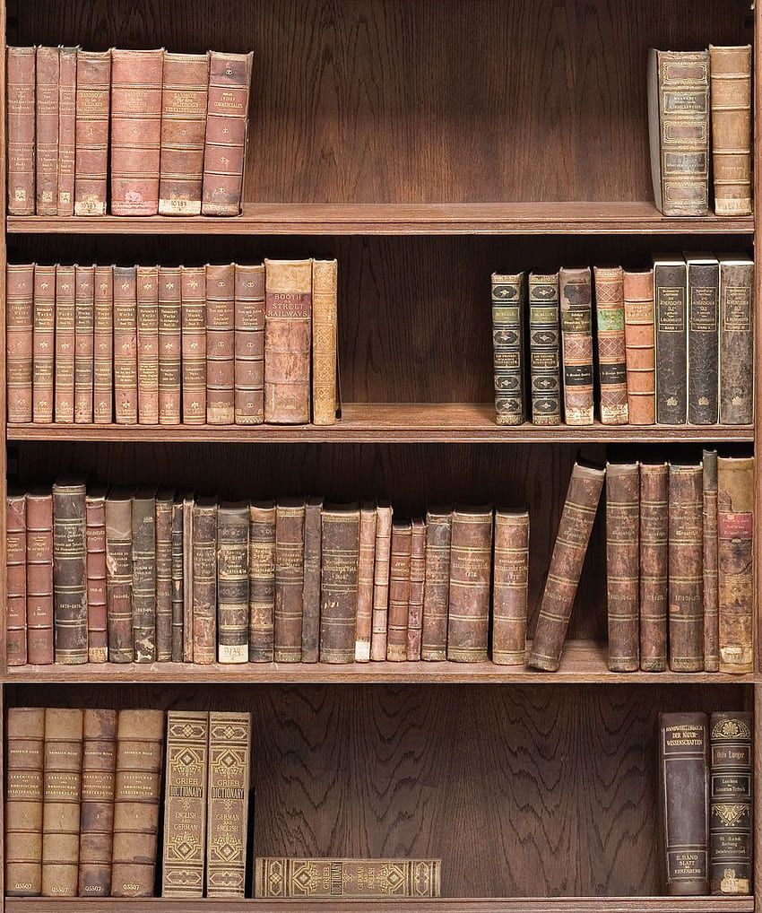 A bookshelf with many books on it. - Bookshelf