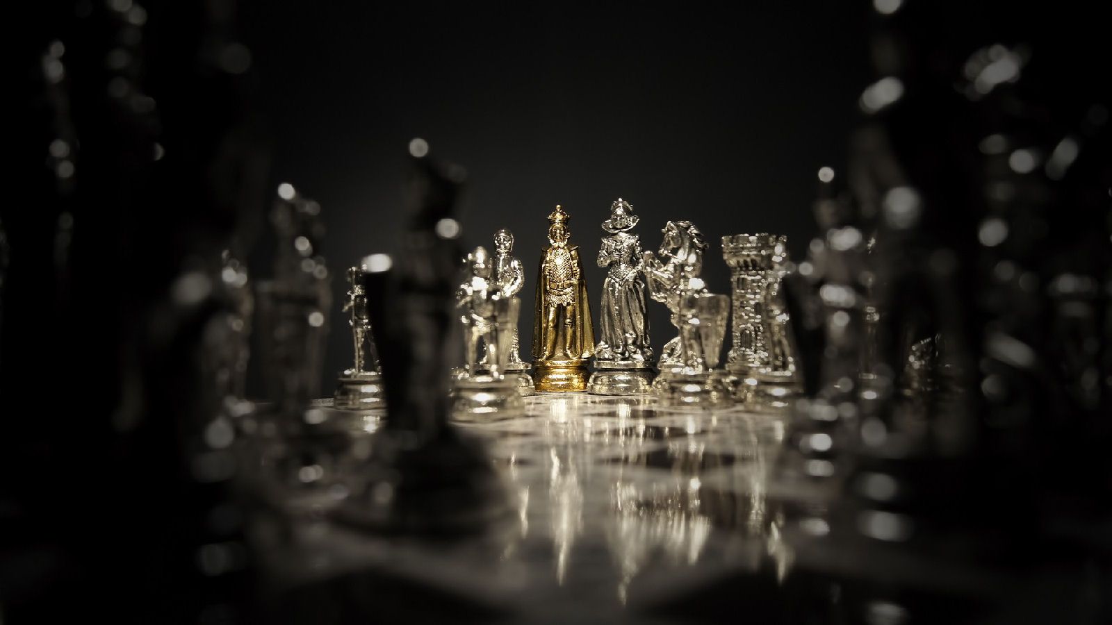 Queen, chess, Gamer, king Gallery HD Wallpaper