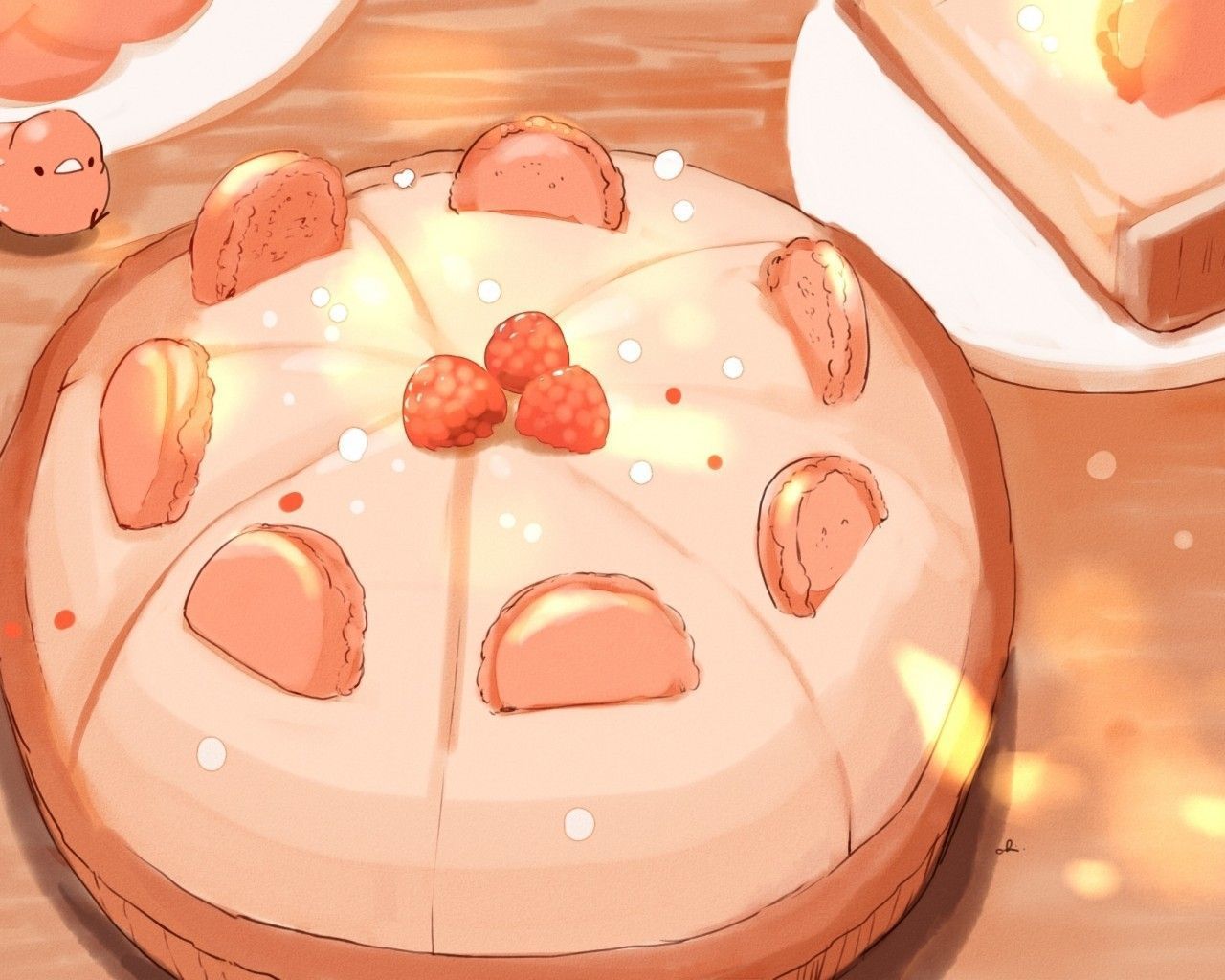 Anime Cake Wallpaper