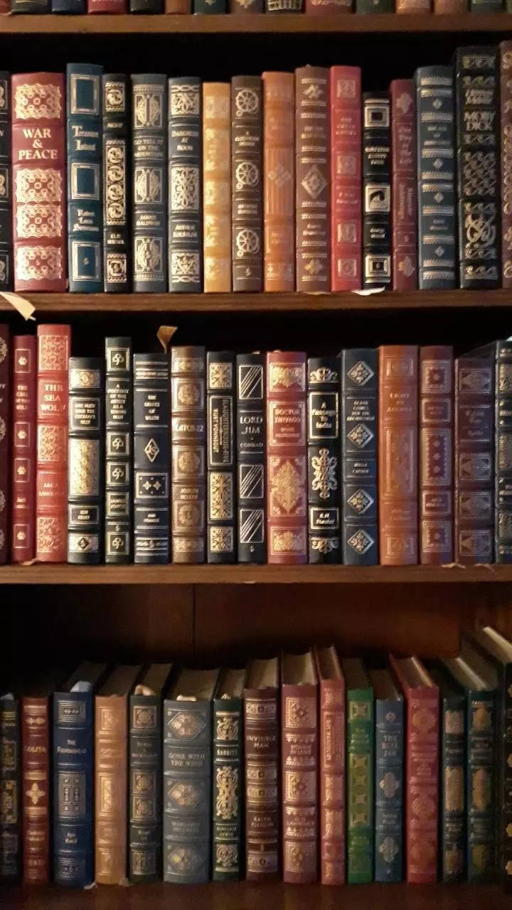 A bookshelf with many books on it - Bookshelf
