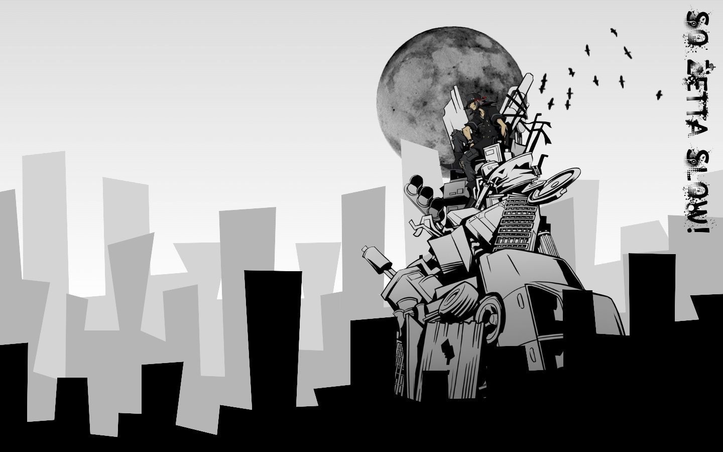 Video Game The World Ends With You Wallpaper:1440x900