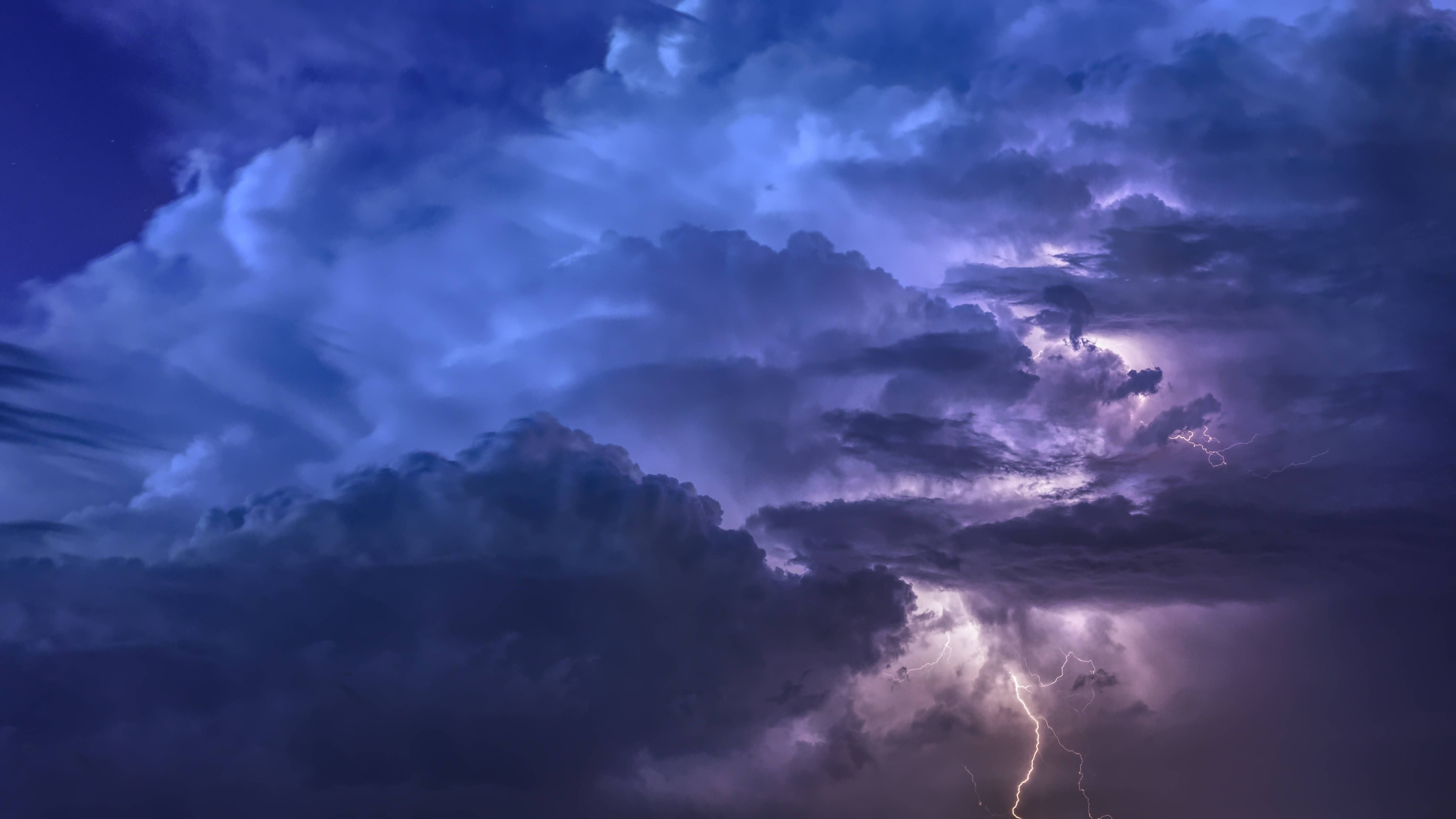 flashes, night, sky, forward, weather, thunderstorm Gallery HD Wallpaper