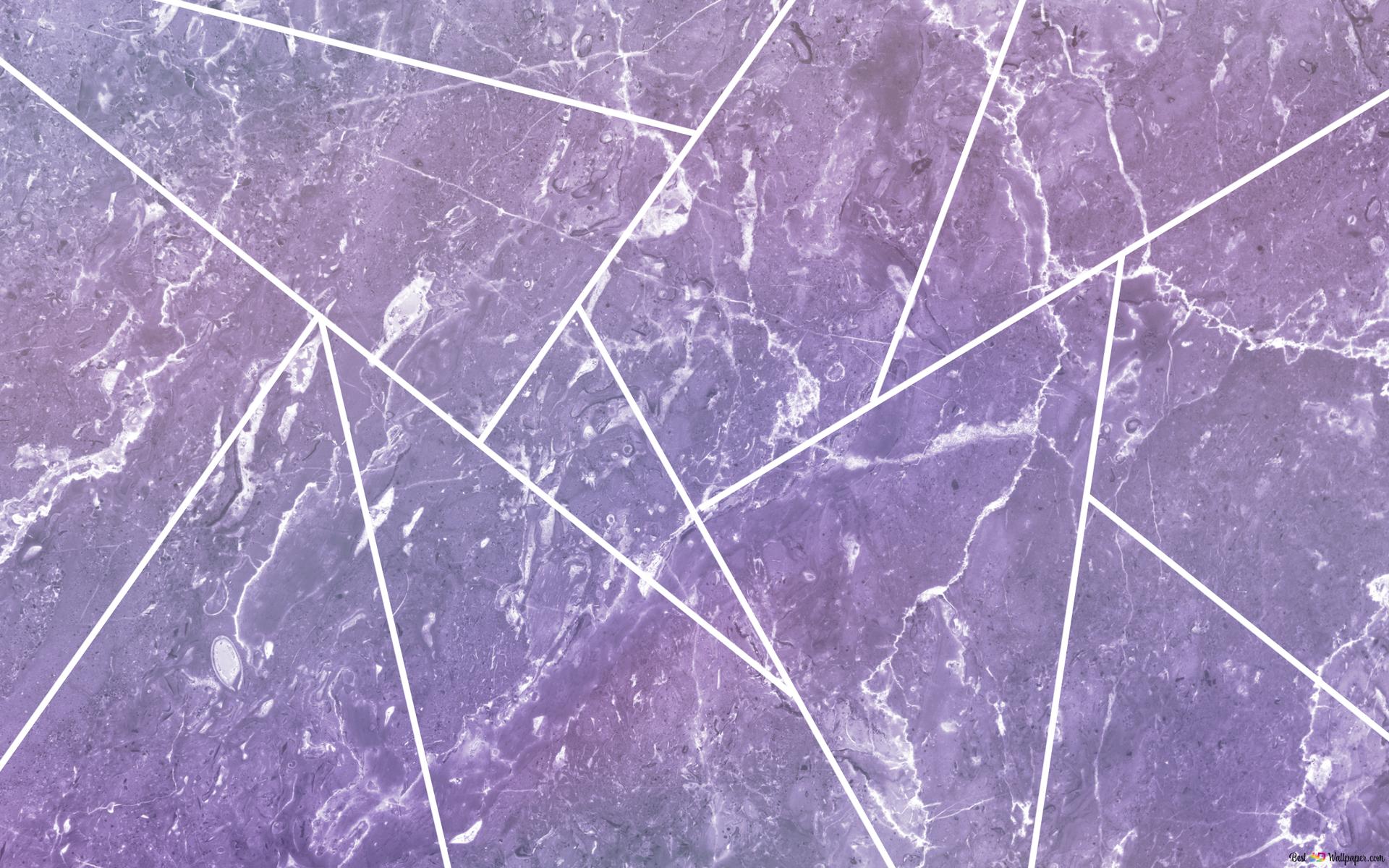 A purple marble background with white lines - 1920x1200