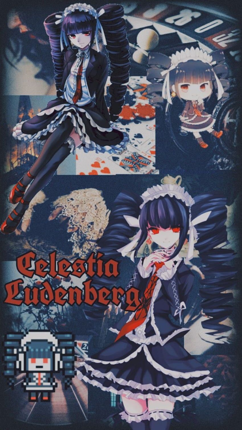 A poster with anime characters on it - Danganronpa