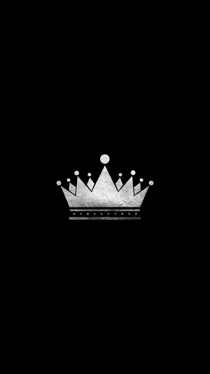 A crown on black background - Crown