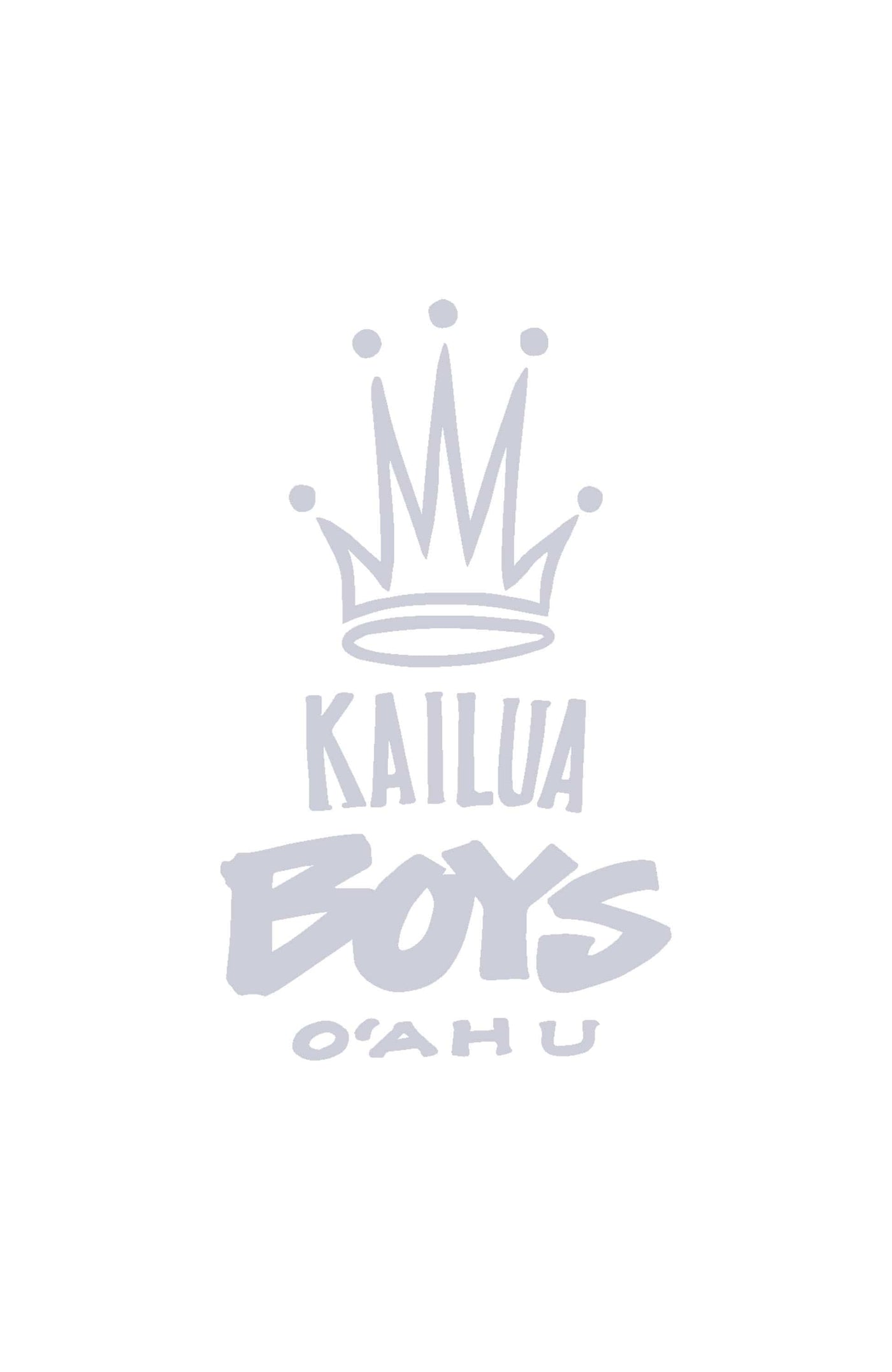 Kailua Boys Sticker Crown 6