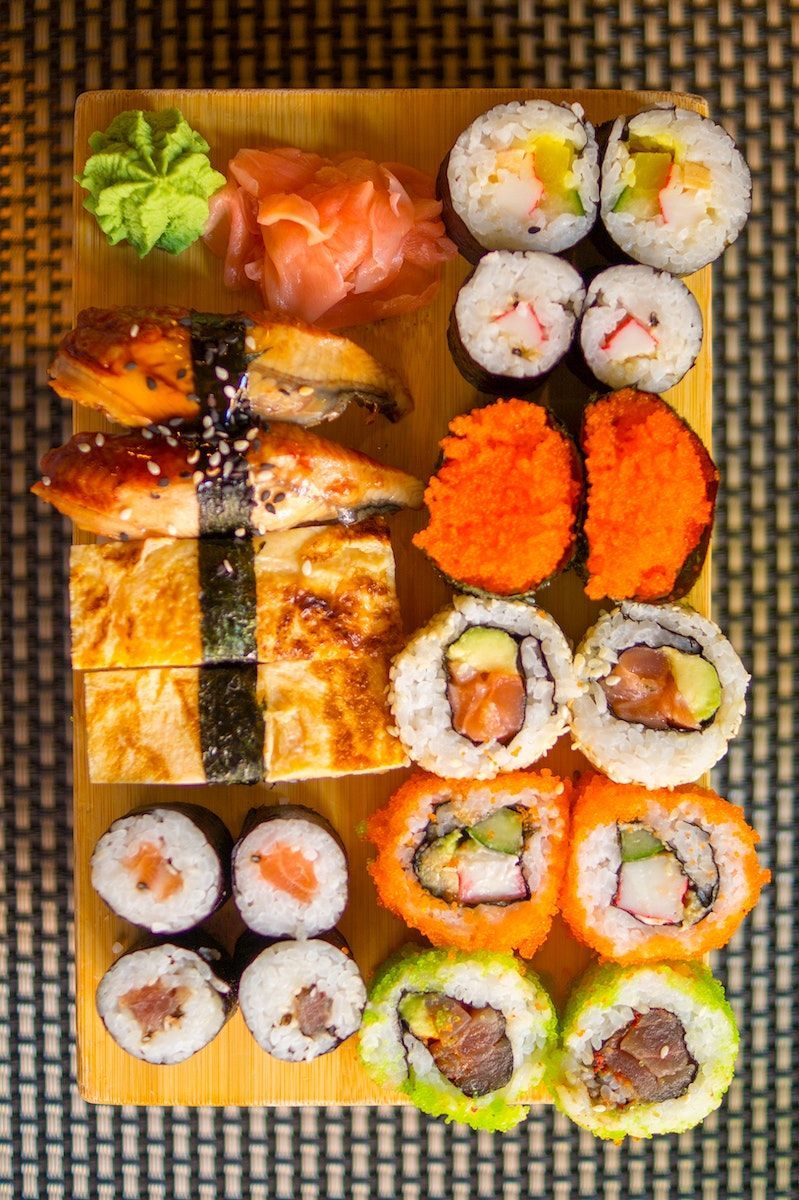 Sushi Roll Image Wallpaper