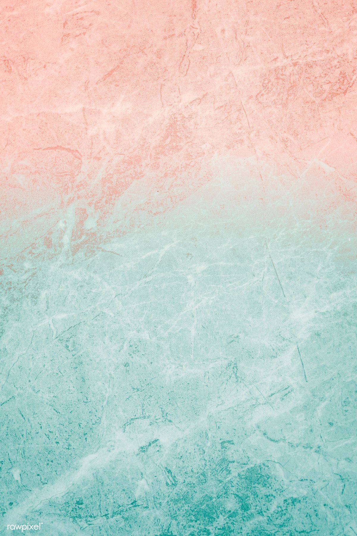 A pink and blue background with white text - Coral