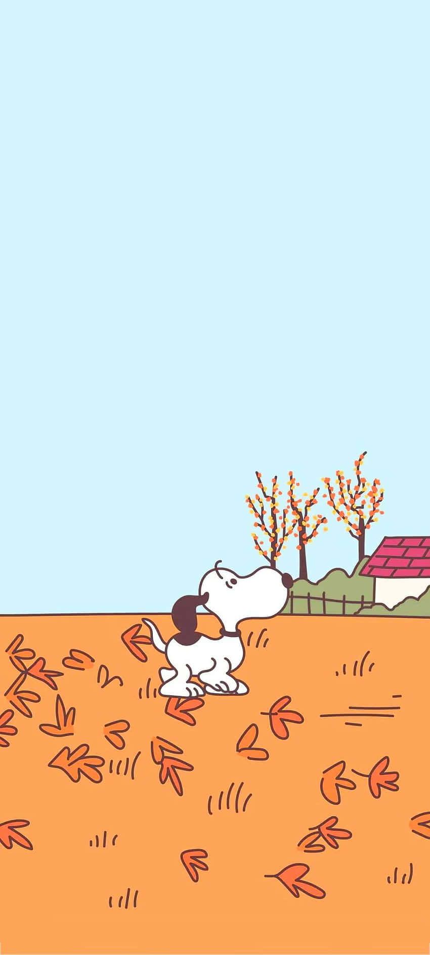 Free Snoopy Autumn Wallpaper Downloads, Snoopy Autumn Wallpaper for FREE