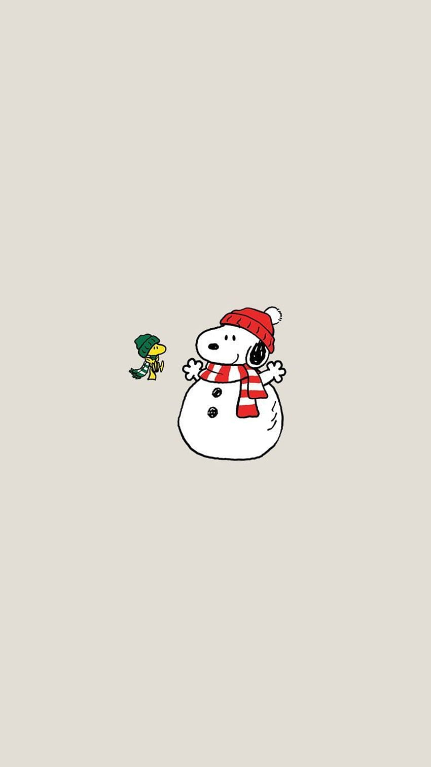 Christmas Snoopy christmas iphone snoopy, snoopy winter HD phone wallpaper