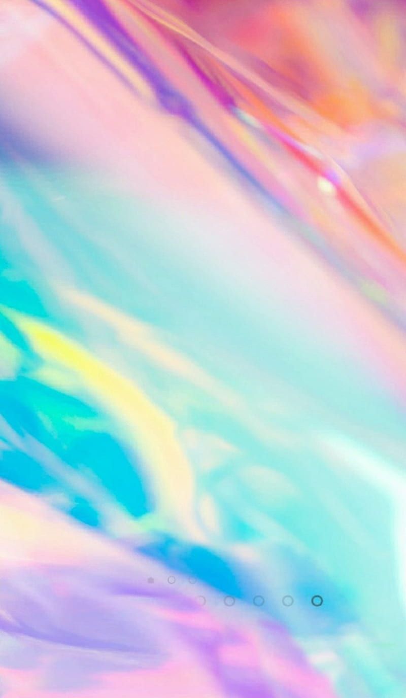 A close up of an abstract colorful background - Pastel rainbow