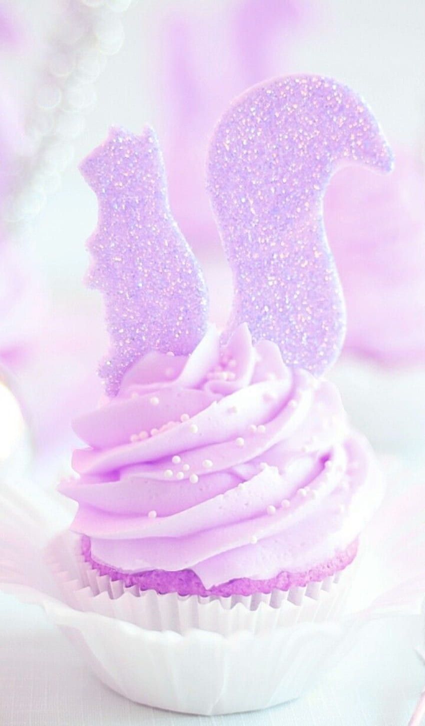 Cupcake, art, background, beautiful, beauty, cake, cream, cupcakes, delicious, design, dessert, eat me, food, glitter, pastel