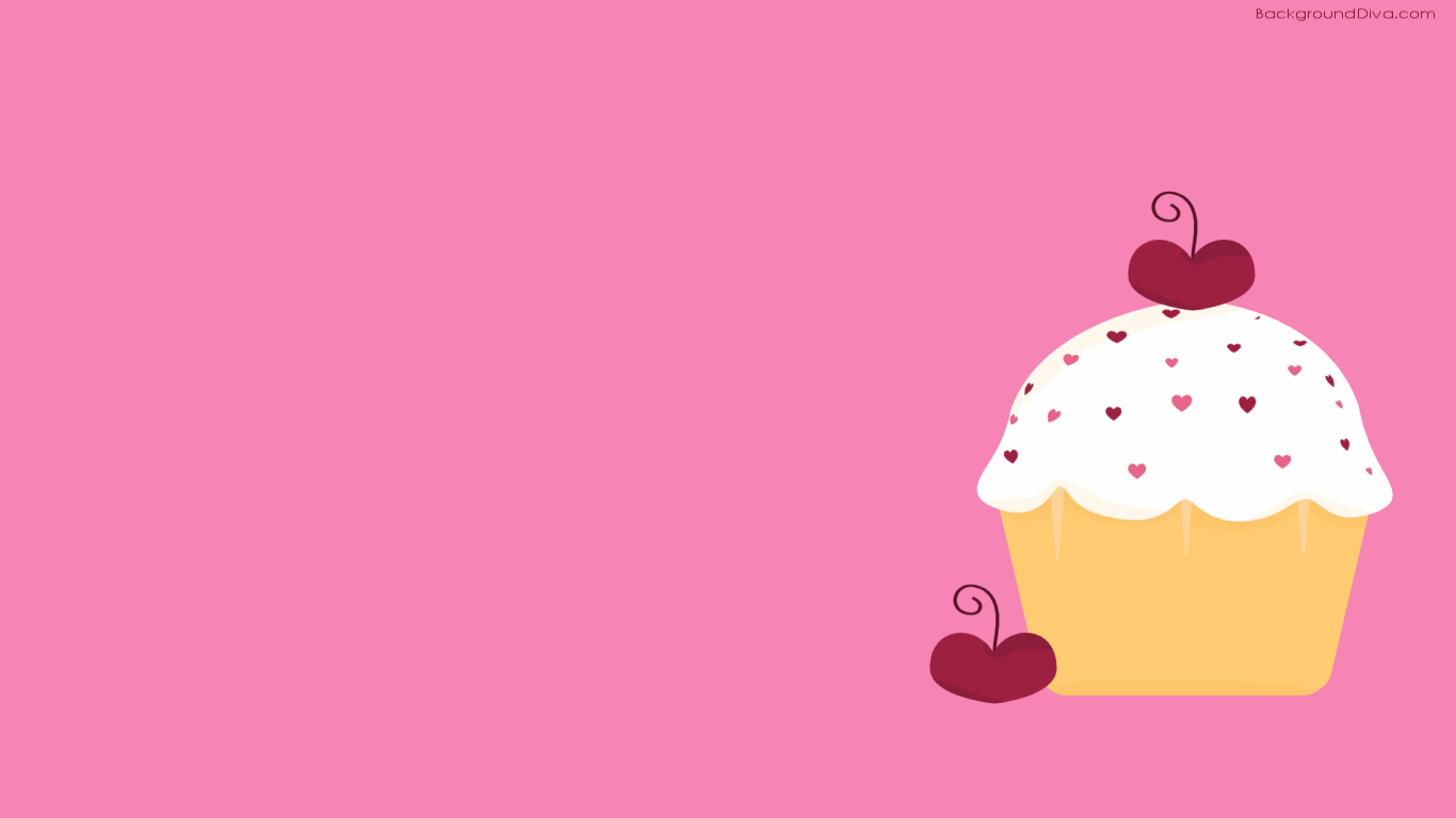 Cupcake wallpaper with a cherry on top - Cupcakes