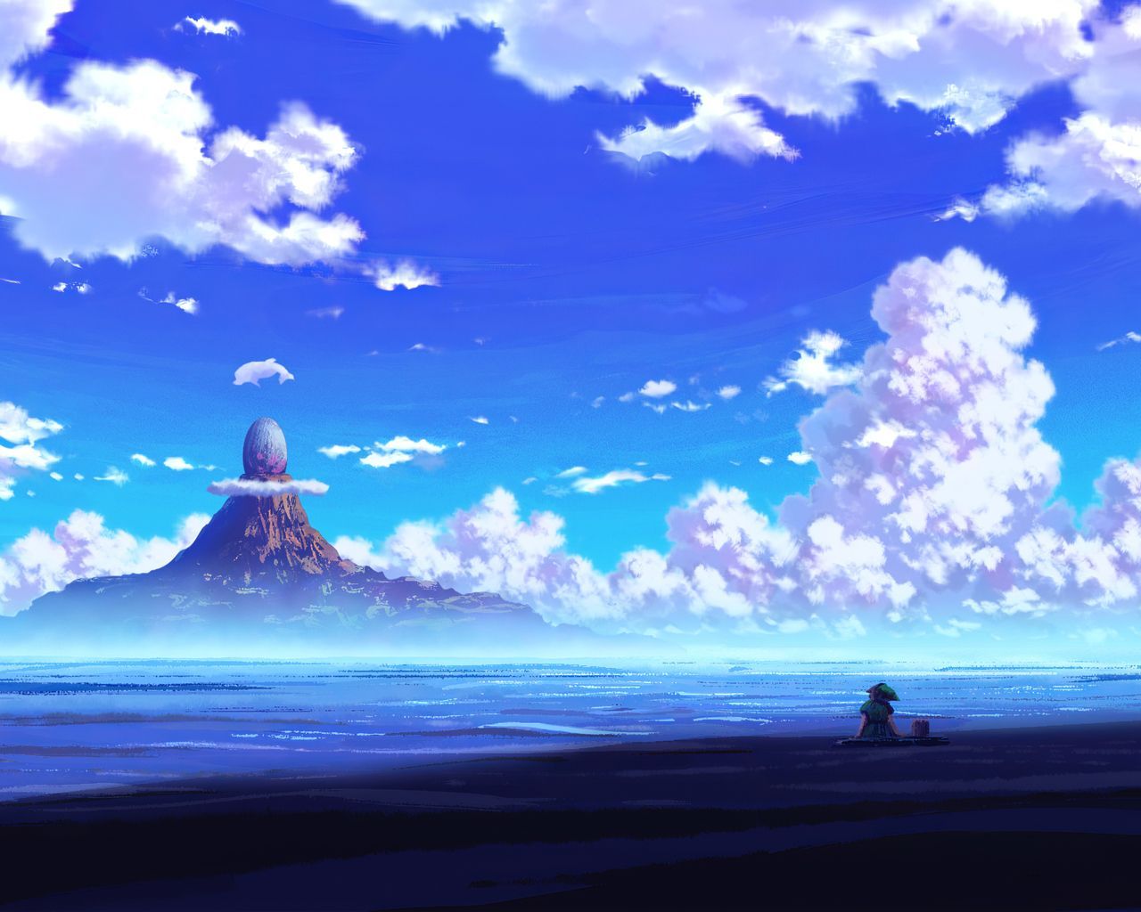 Anime scenery wallpaper desktop background wallpaper for desktop background for macbook and mobile devices - 1280x1024