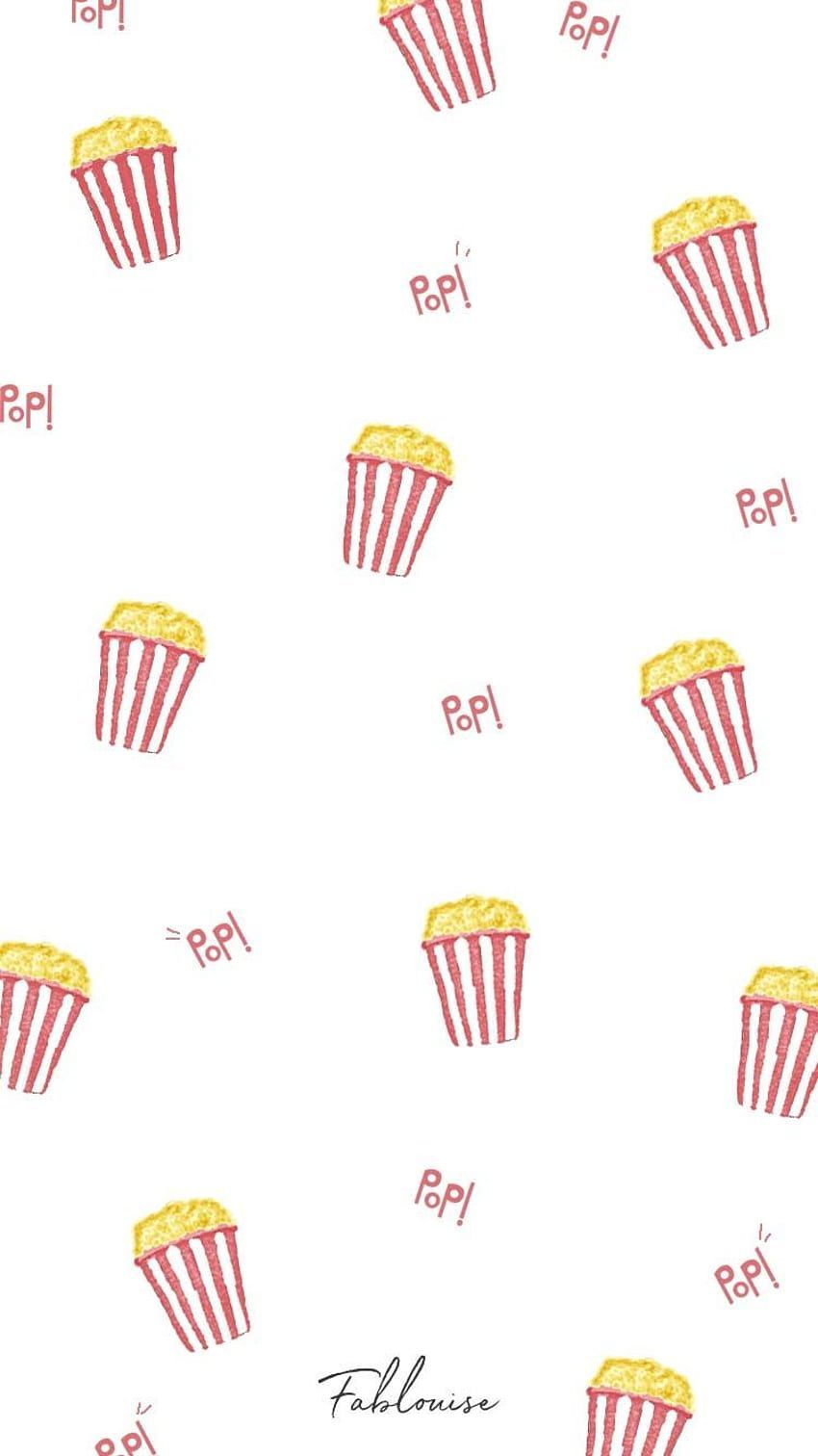 Popcorn wallpaper for your phone! - Popcorn