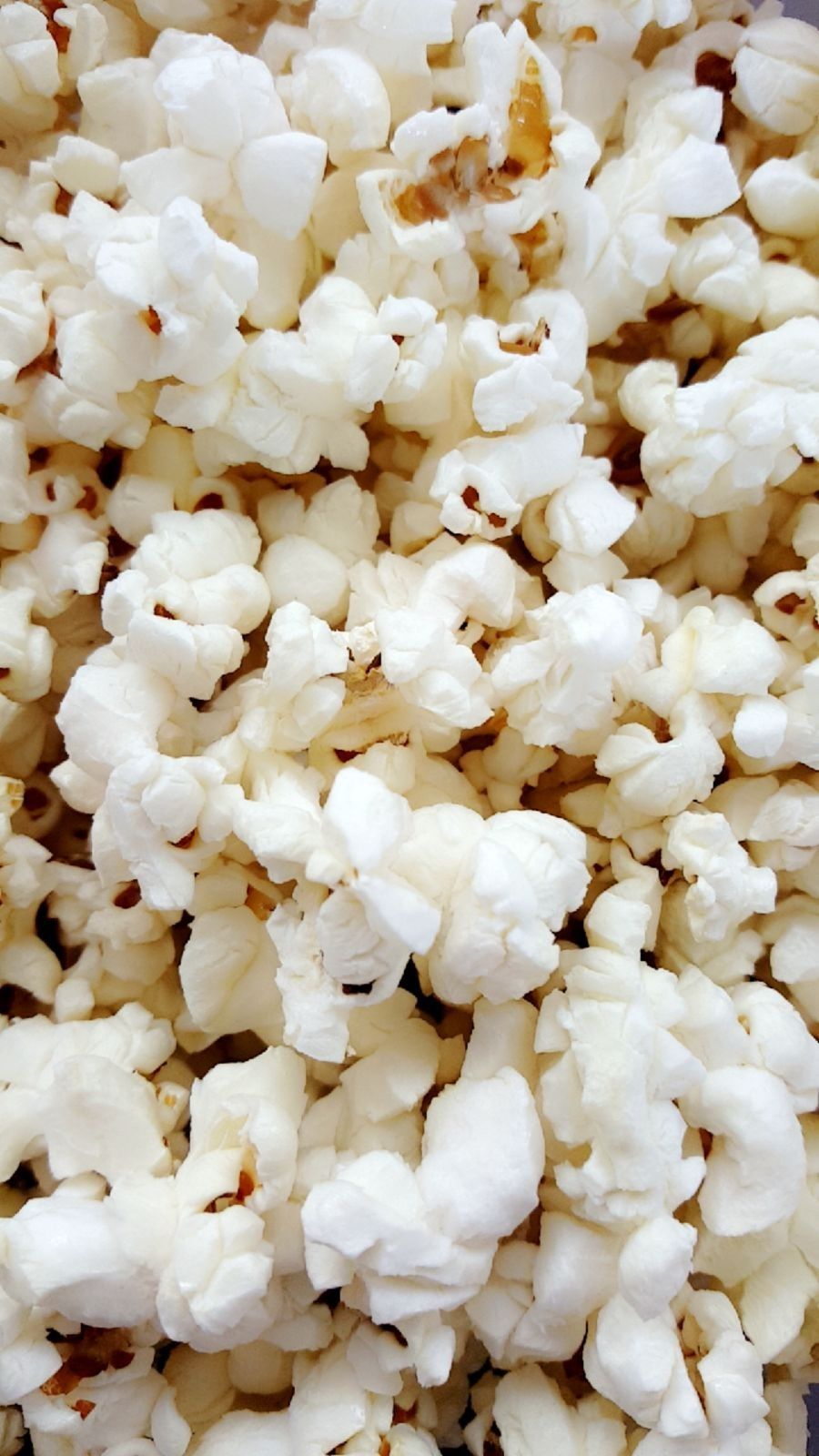 A close up of popcorn in the microwave - Popcorn