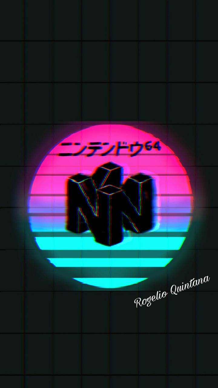 Aesthetic n64 logo by Rogelio Quintana - Nintendo