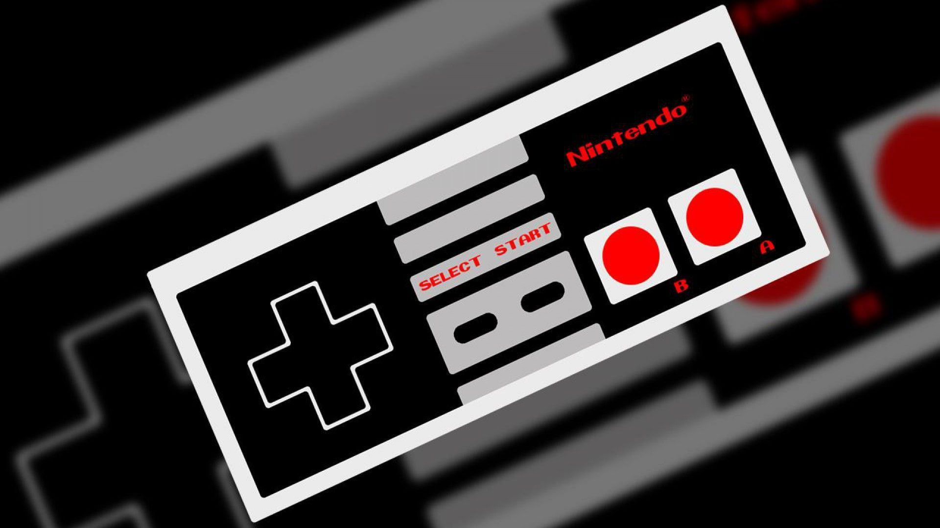 A close up of an old nintendo controller - Nintendo