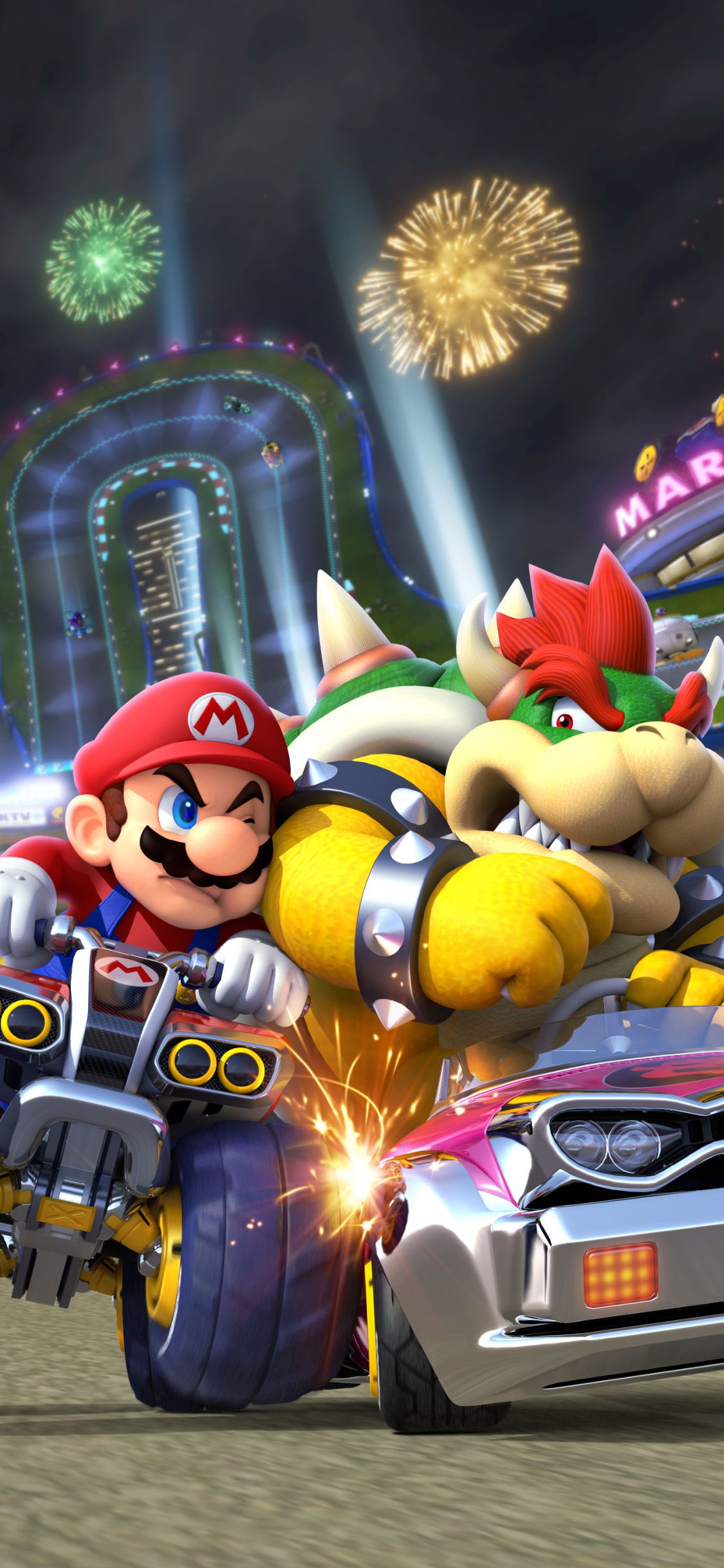 Mobile wallpaper: Mario, Video Game, Mario Kart 1135462 download the picture for free