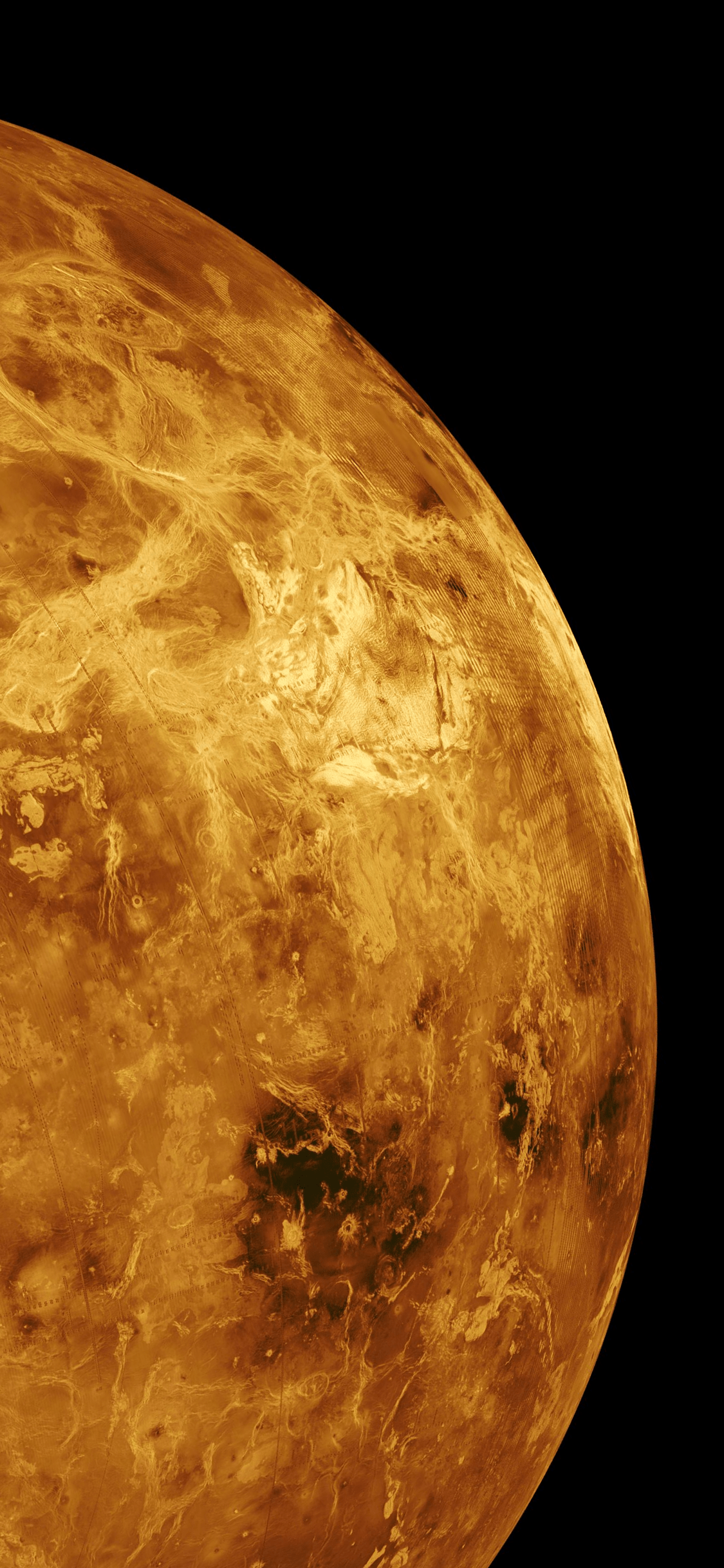 This image of Venus was taken by the Magellan spacecraft during its seven-year-long orbit of the planet. - Mars, Venus