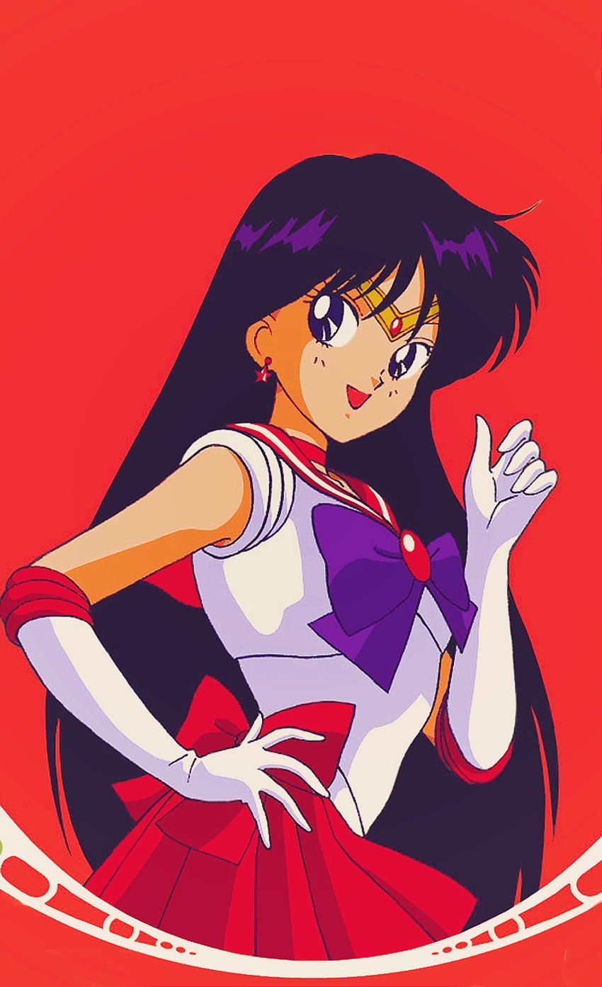 90s, Sailor Moon, And Sailor Scouts Mars phone wallpaper
