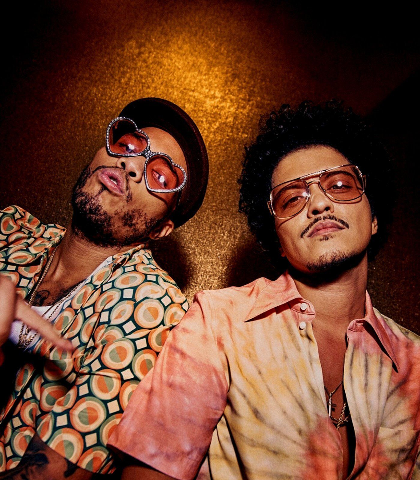 Bruno Mars and Anderson .Paak are set to release their new album, 'An Evening With Silk Sonic', on Friday. - Bruno Mars