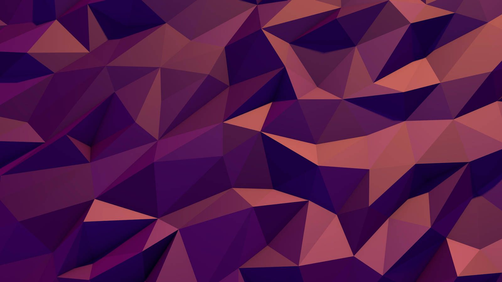 A purple and pink low poly background - Low poly