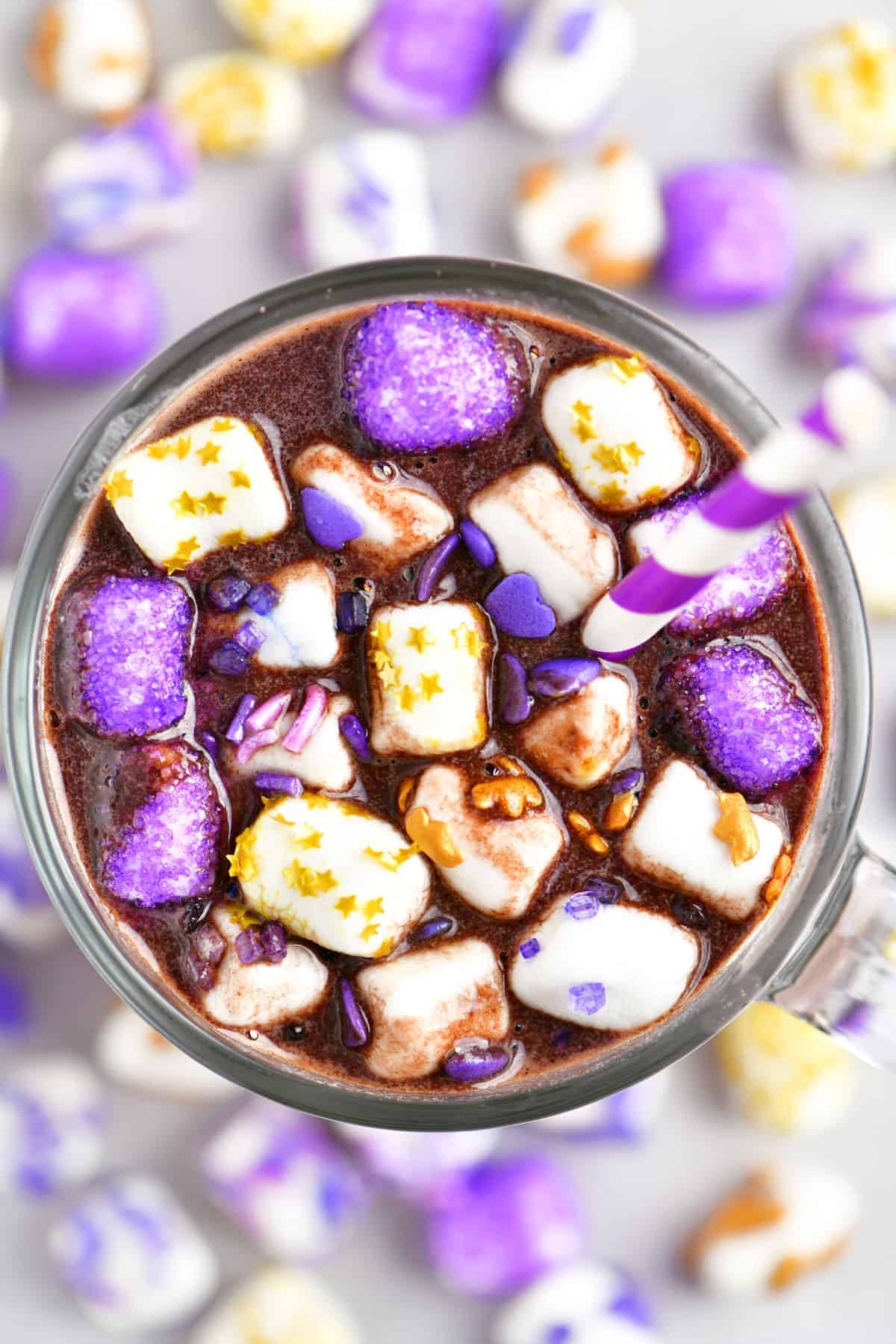 Download Aesthetic Marshmallow Chocolate Drink Wallpaper