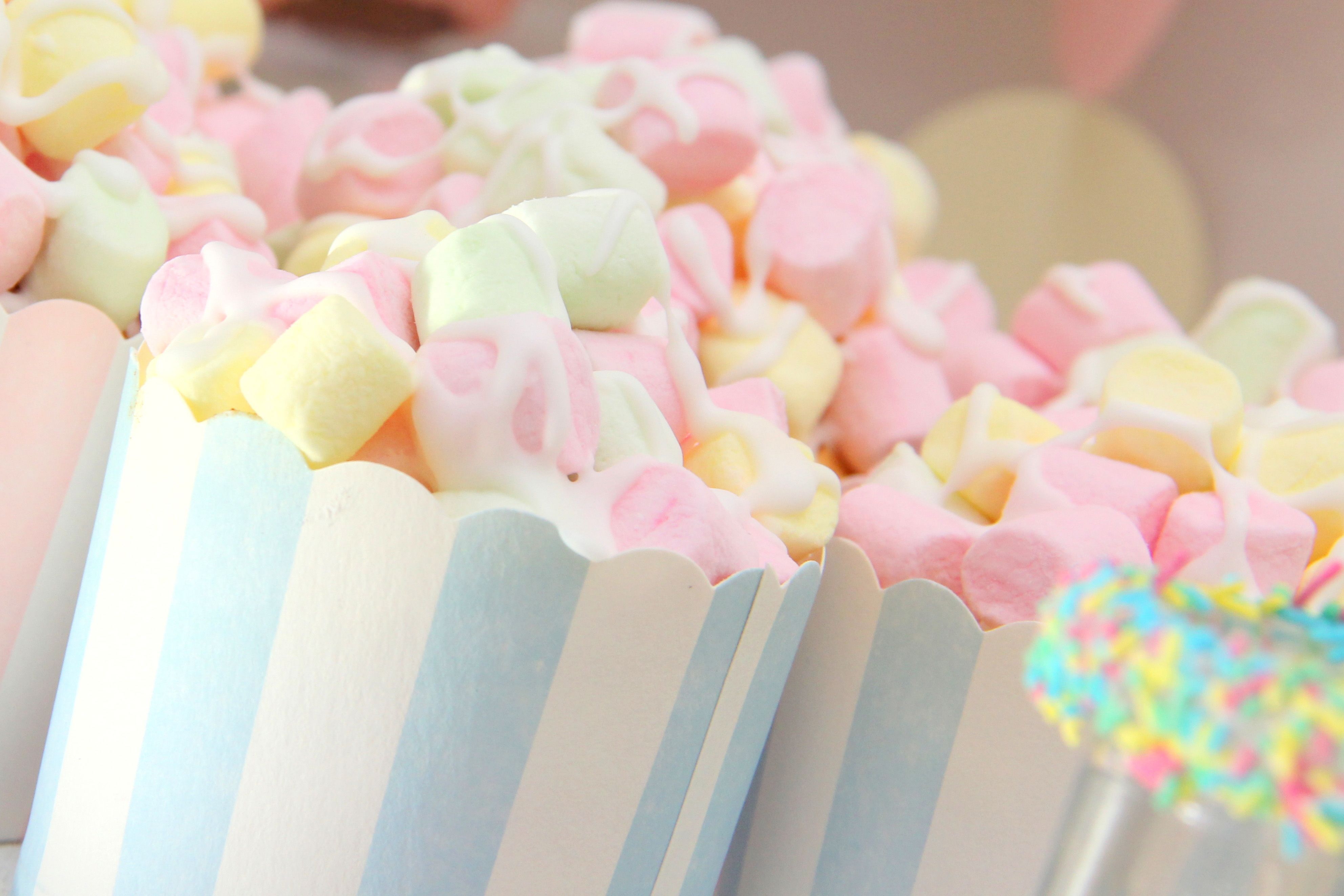 Cute Marshmallow Wallpaper