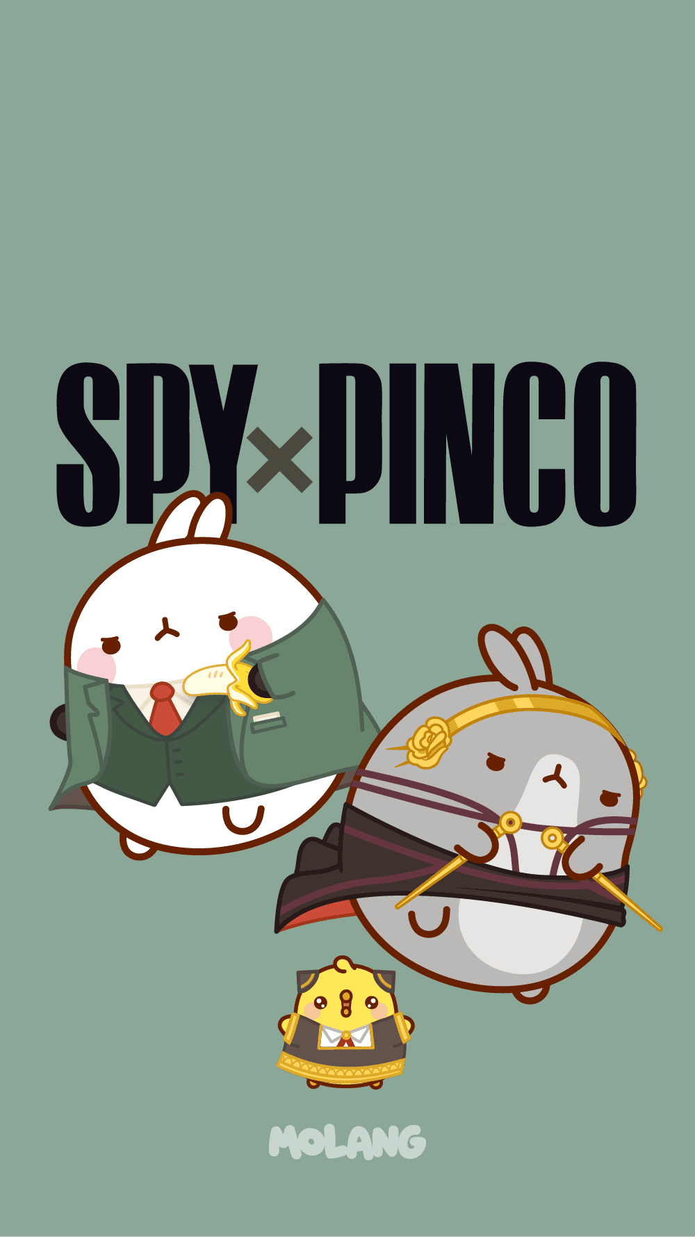 Molang, the rabbit, and Pinco, the hamster, are ready to go on an adventure! - Molang